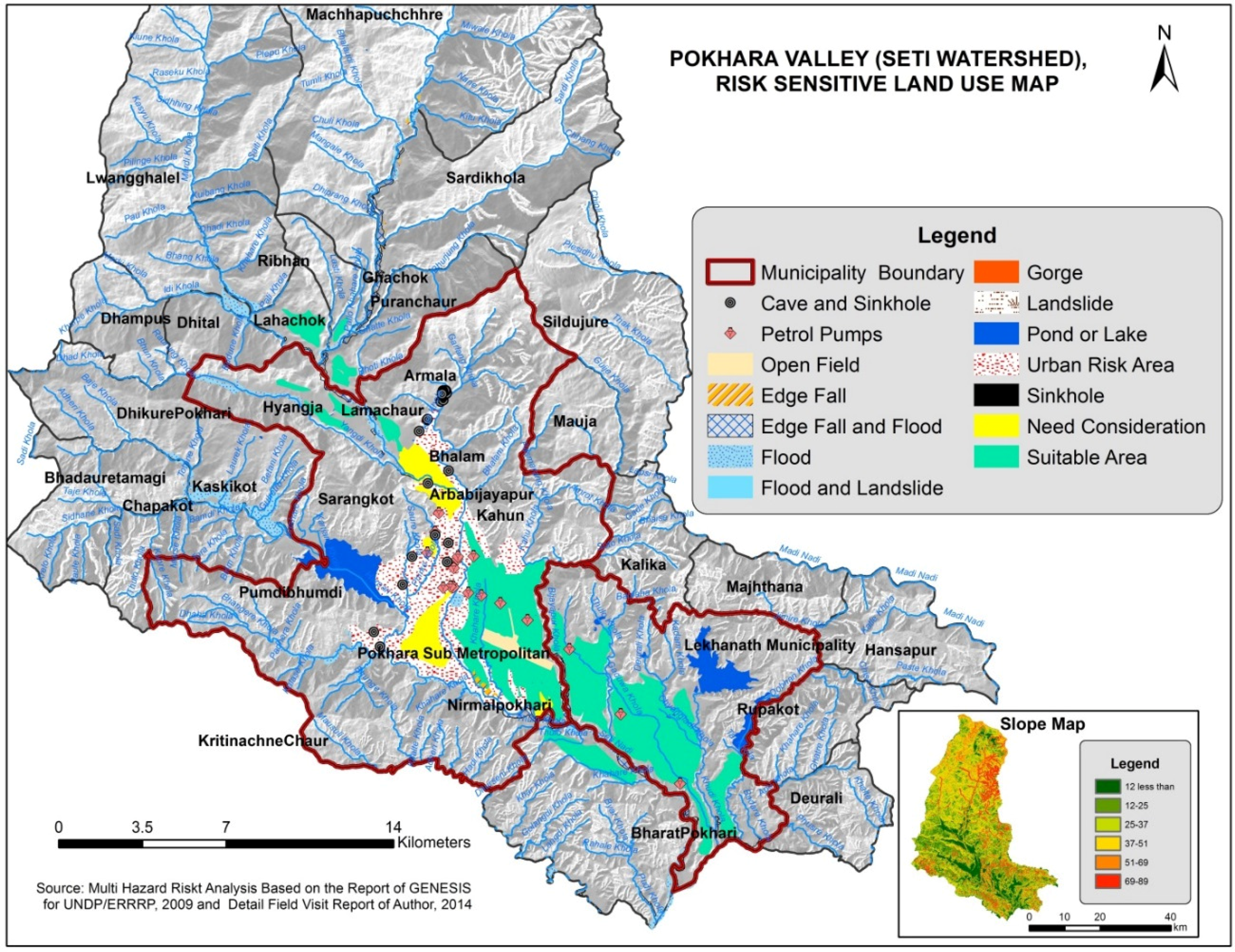 Map Of Pokhara Metropolitan City Land | Free Full-Text | Growing City And Rapid Land Use Transition:  Assessing Multiple Hazards And Risks In The Pokhara Valley, Nepal | Html