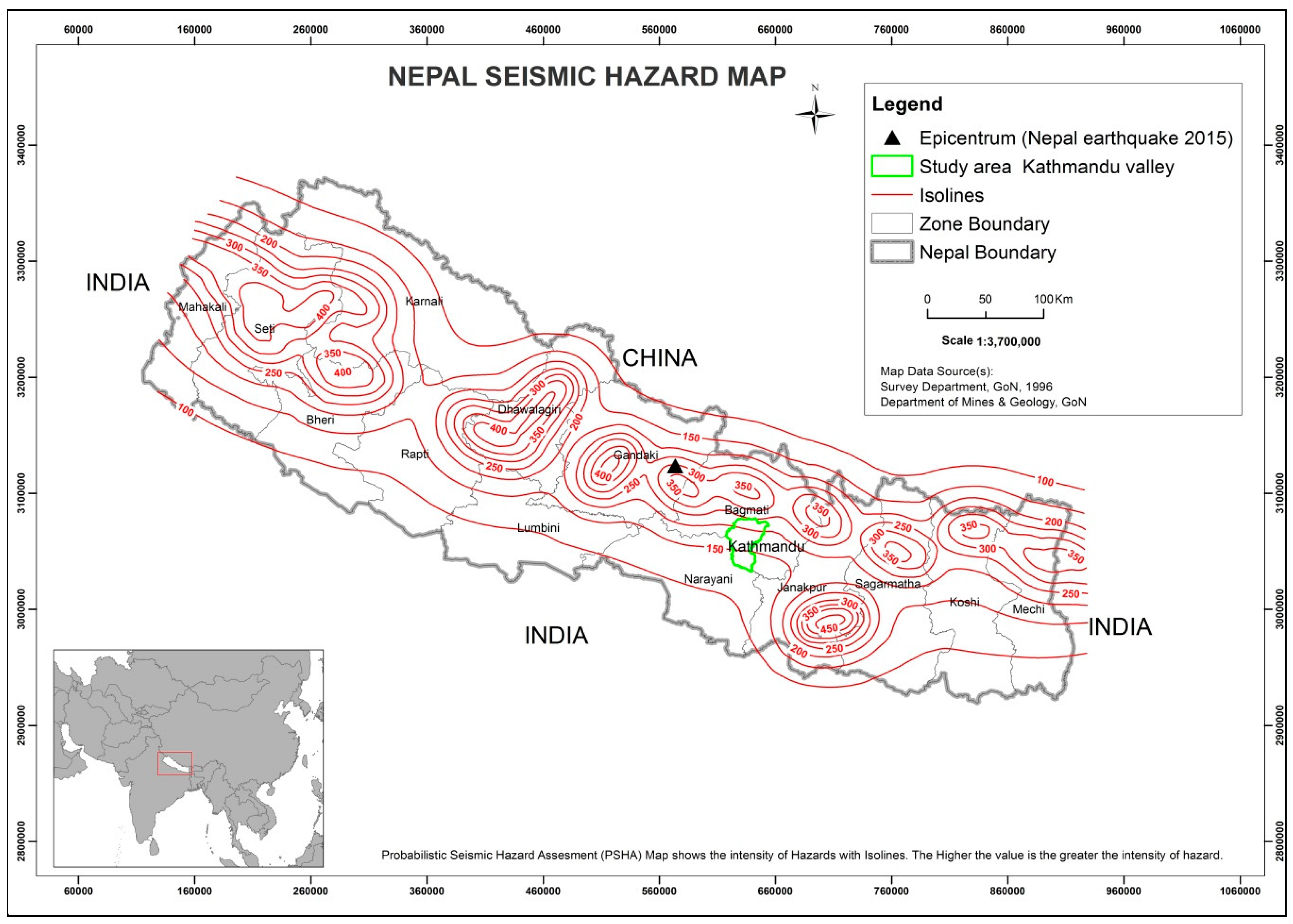 Land Free FullText Monitoring Urban Growth and the Nepal