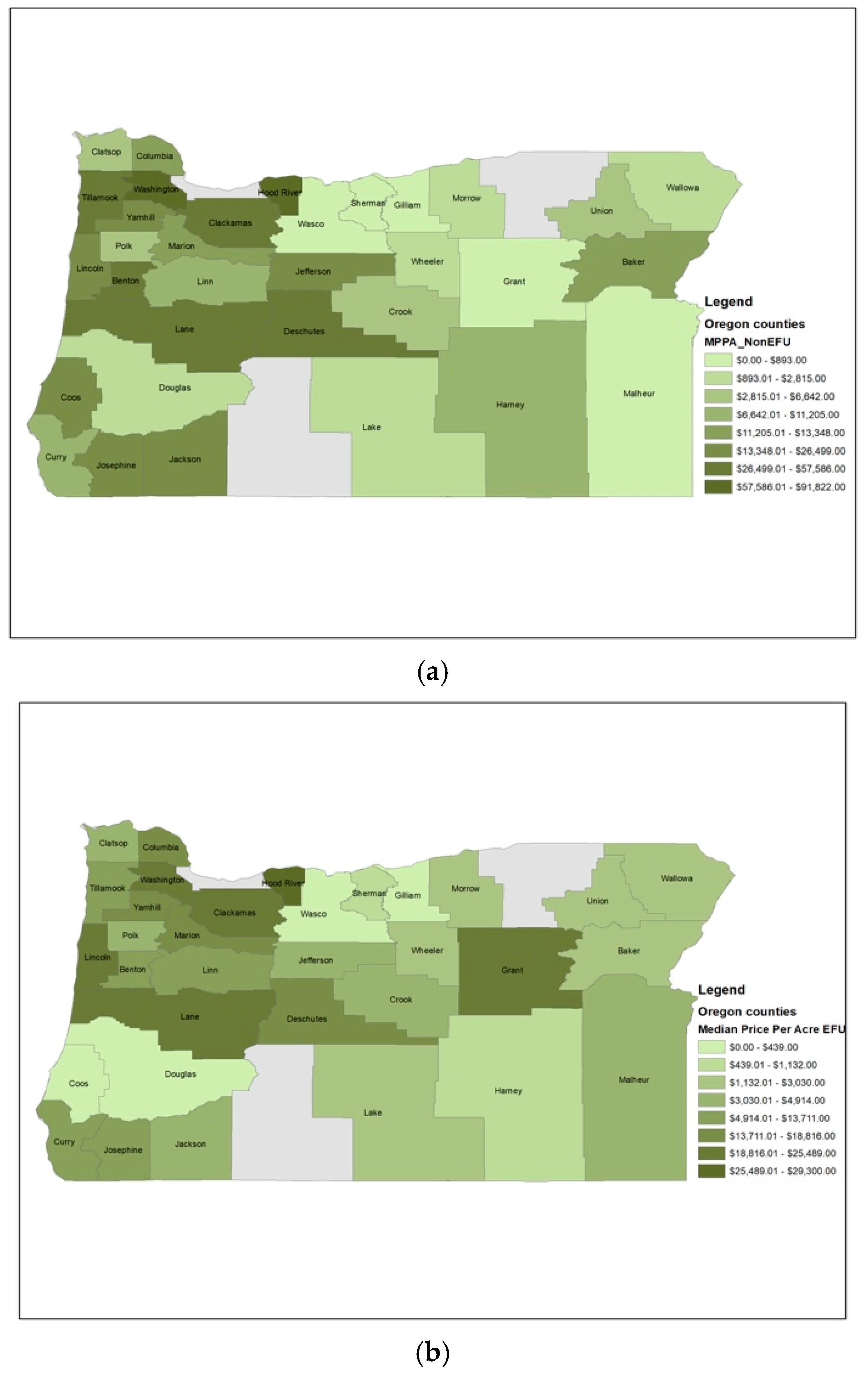 Farm Land Ownership Map Land | Free Full-Text | Changes In Farmland Ownership In Oregon, Usa | Html