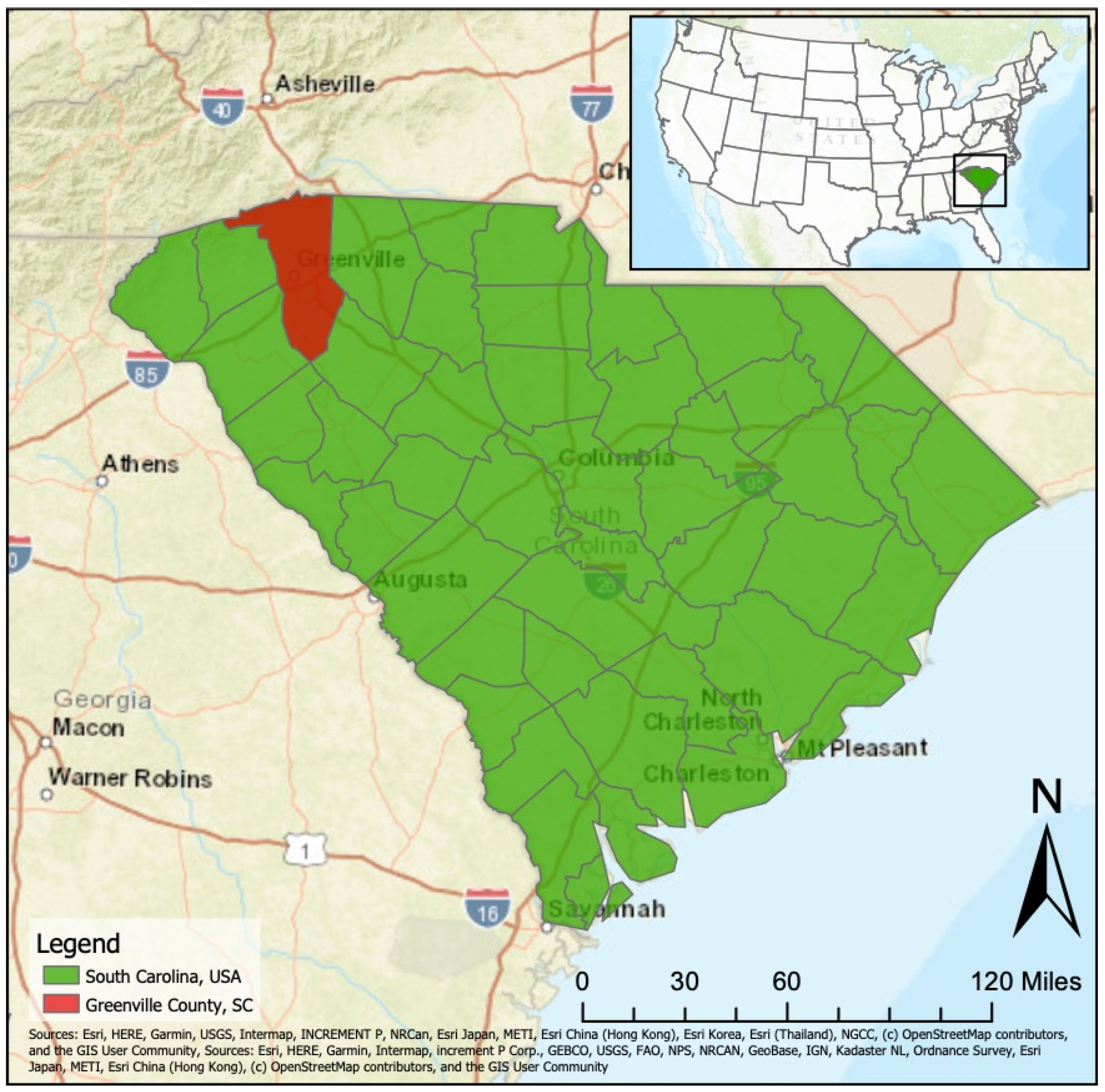 City Of Greenville Sc Gis Land | Free Full-Text | Valuing Environmental Amenities Across Space: A  Geographically Weighted Regression Of Housing Preferences In Greenville  County, Sc