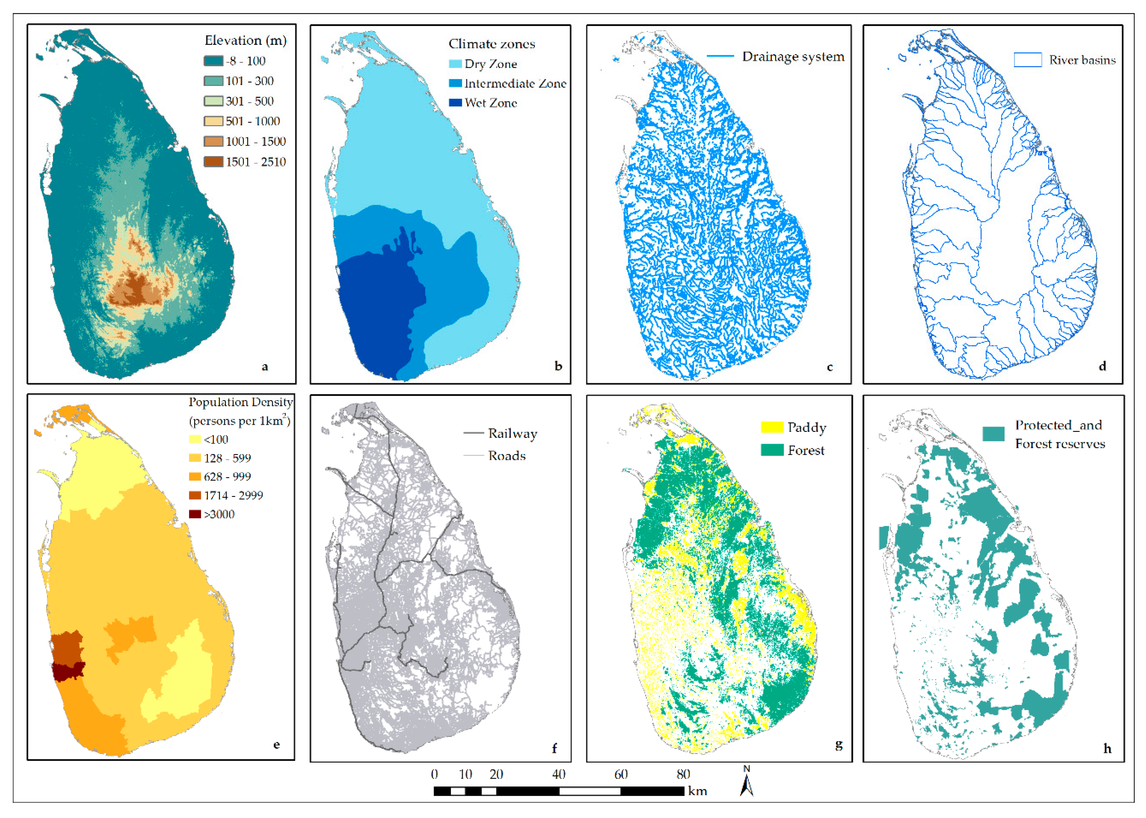 Land Free FullText Mapping Land Cover Change over a 25Year Period