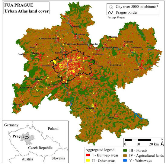 Hyderabad Land Use Map Land | Free Full-Text | Land Use/Land Cover Data Of The Urban Atlas And The  Cadastre Of Real Estate: An Evaluation Study In The Prague Metropolitan  Region