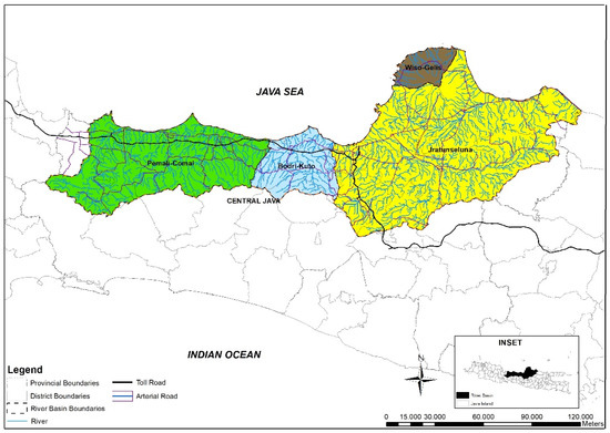 Urban population on Java Island, 2005. Source: CBS, 2005 [14].