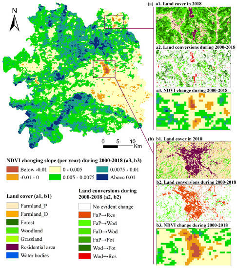 Карта с индексом ndvi