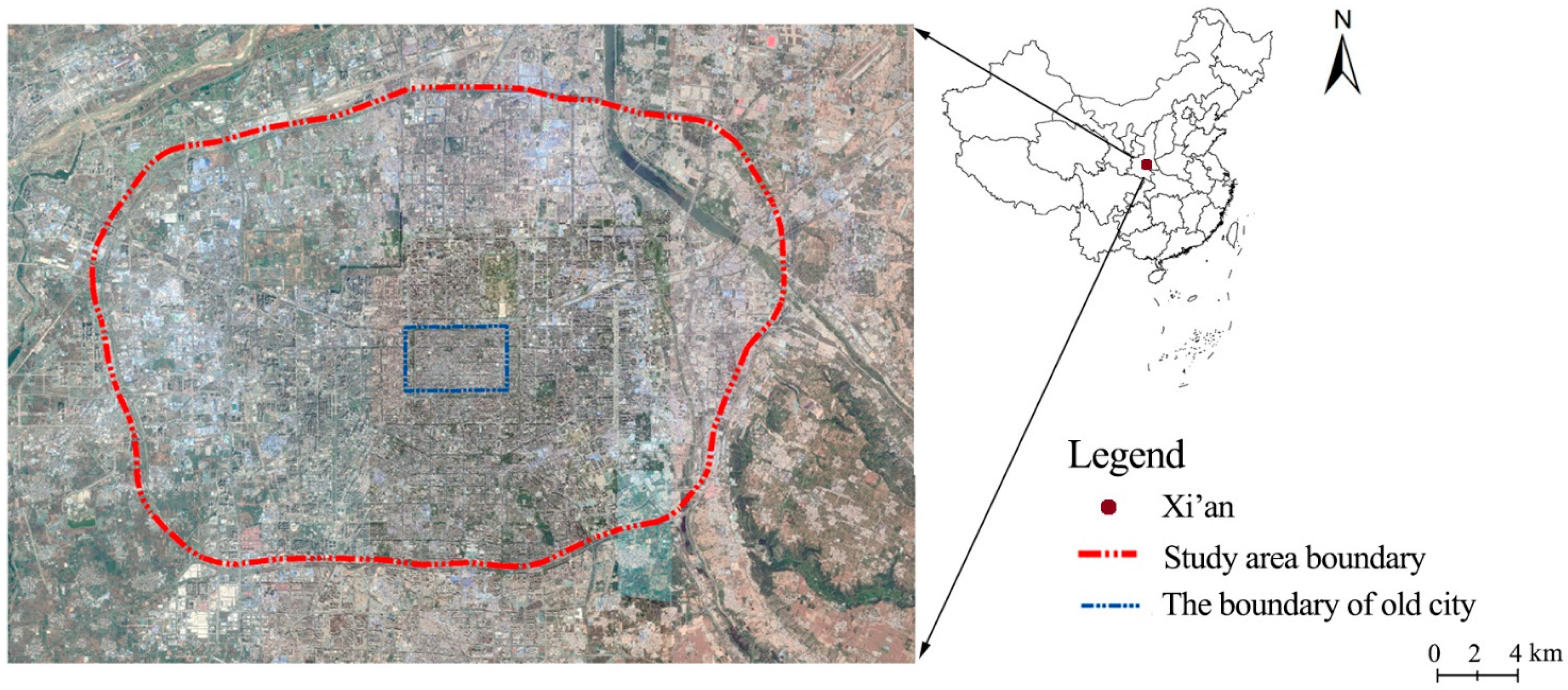Regional Ring Road Map Pdf Land | Free Full-Text | Scale-Dependent Impacts Of Urban Morphology On  Commercial Distribution: A Case Study Of Xi'an, China | Html