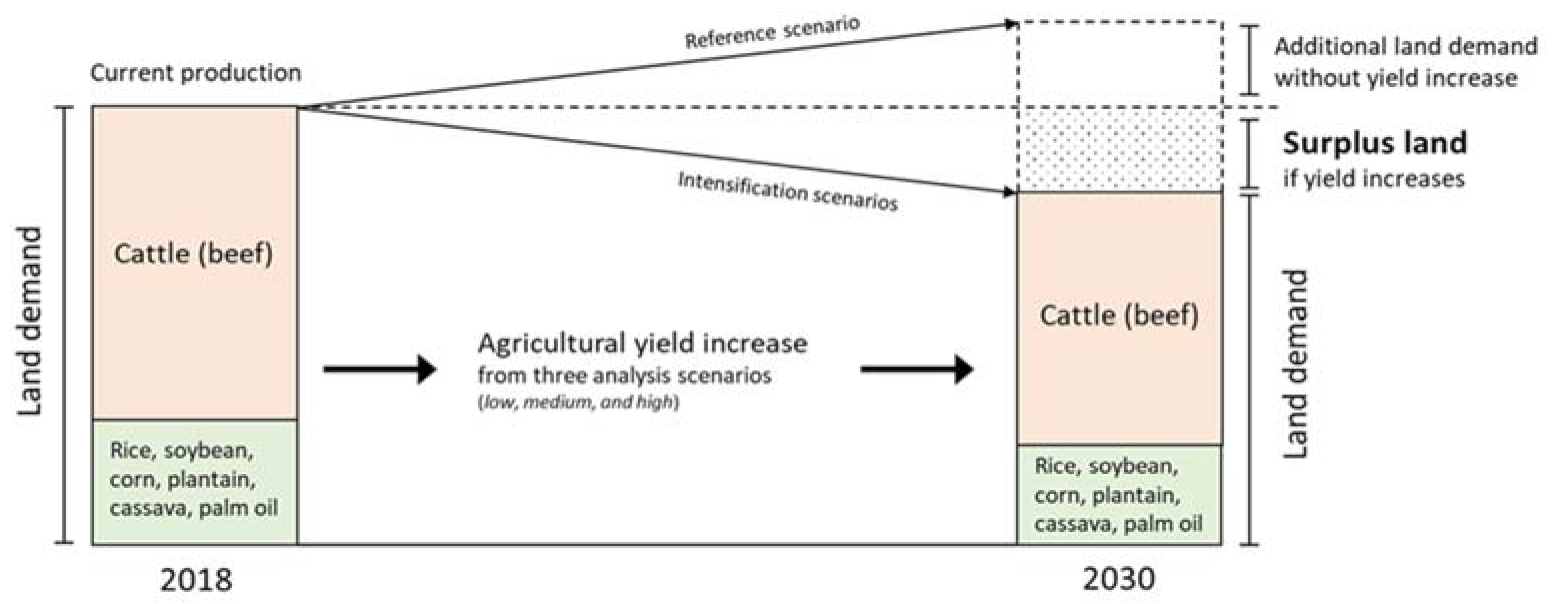 Land Free Full Text Ghg Balance Of Agricultural Intensification Amp Bioenergy Production In The Orinoquia Region Colombia Html