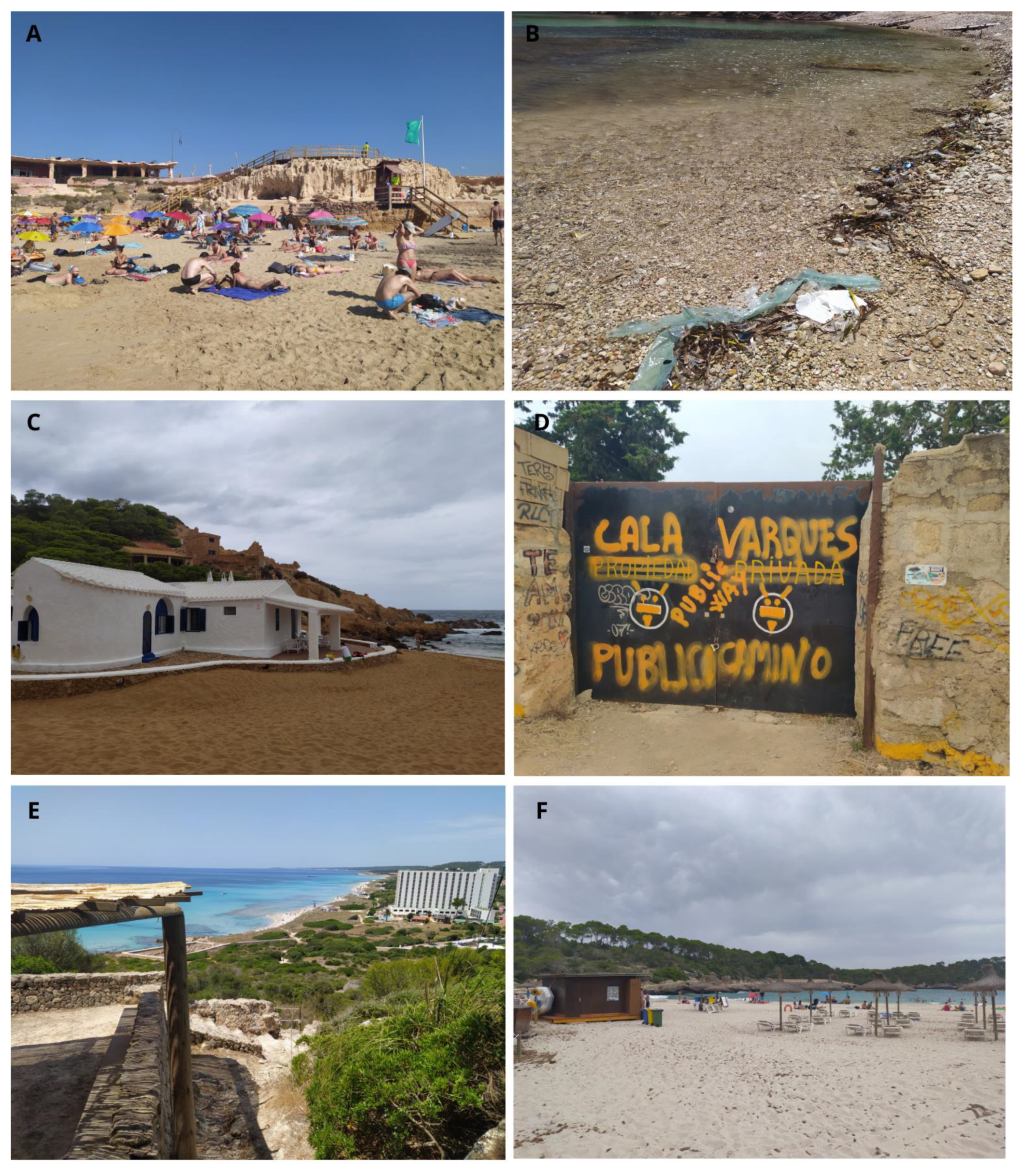 Land | Free Full-Text | Coastal Scenic Beauty and Sensitivity at the  Balearic Islands, Spain: Implication of Natural and Human Factors