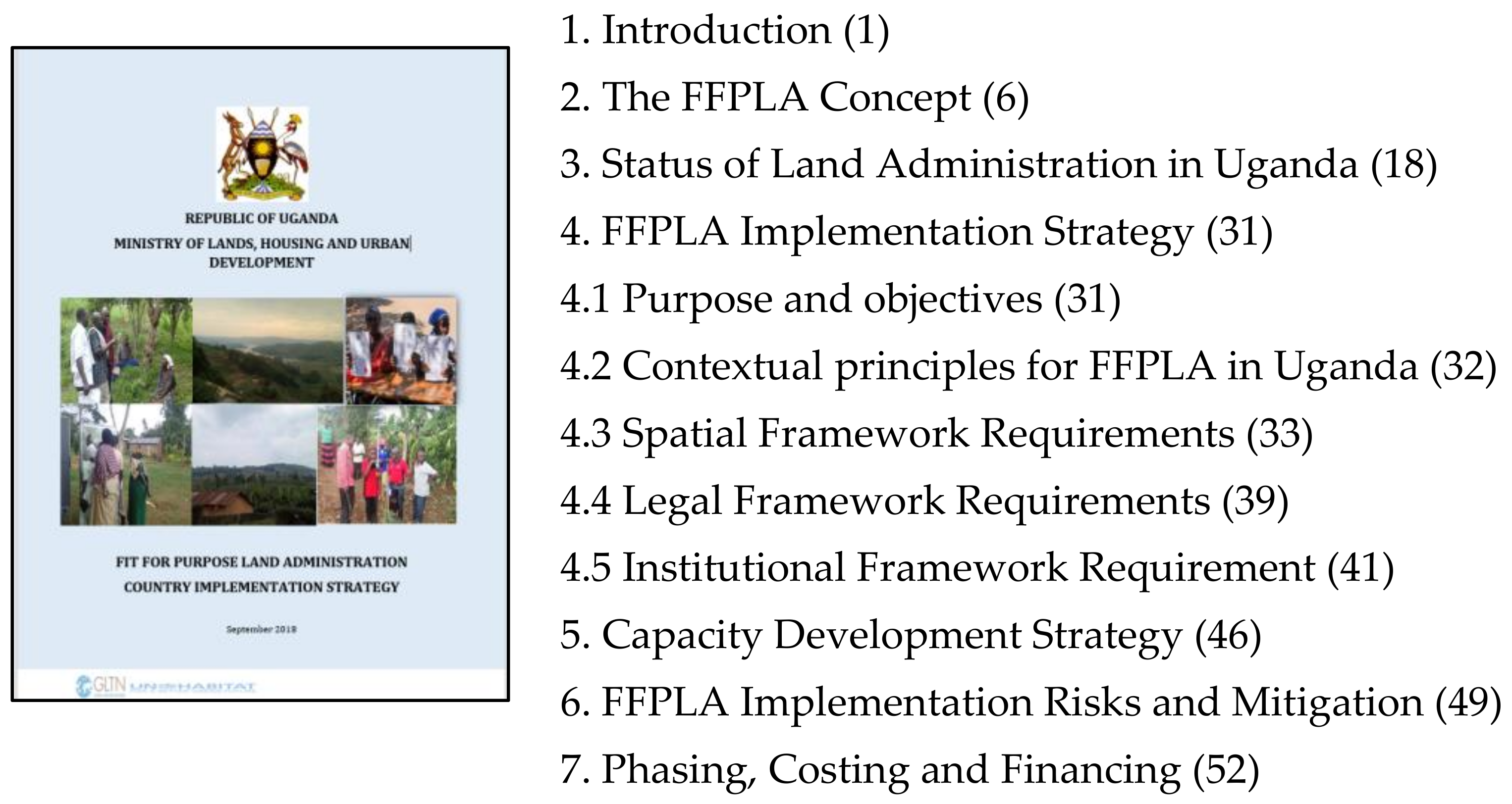 Land Free FullText Fit for Purpose Land Administration Country