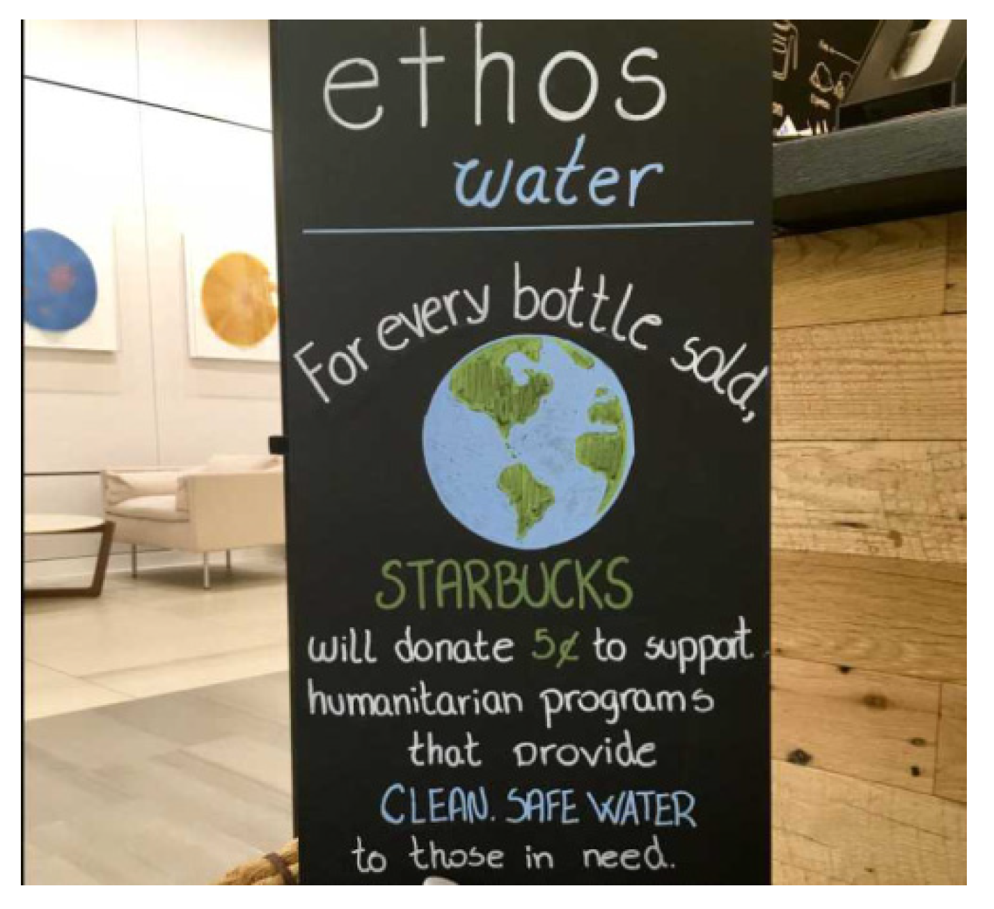 Ethos® Bottled Water: Starbucks Coffee Company