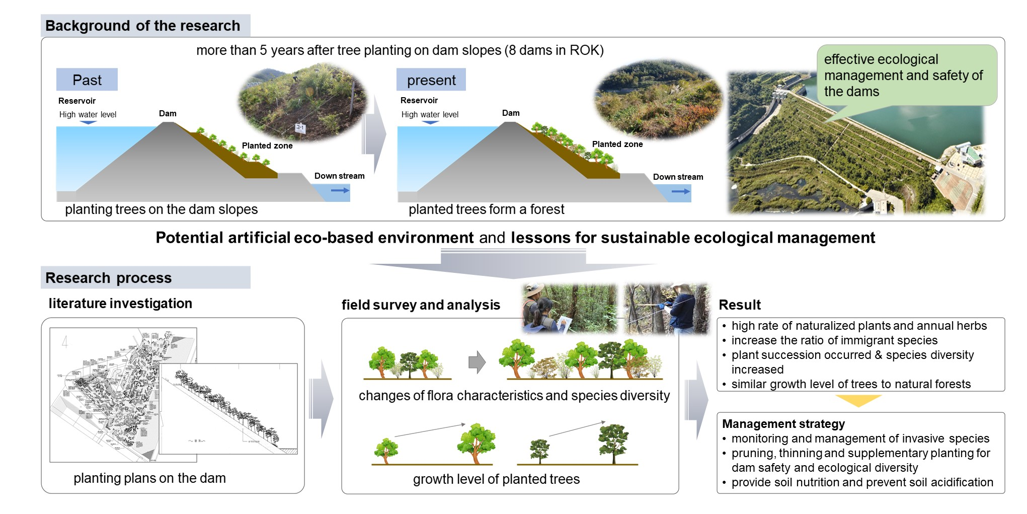 Land Free Full Text Comparative Study On Flora Characteristics And Species Diversity On Dam Slopes For Sustainable Ecological Management Cases Of Eight Dams In Korea Html