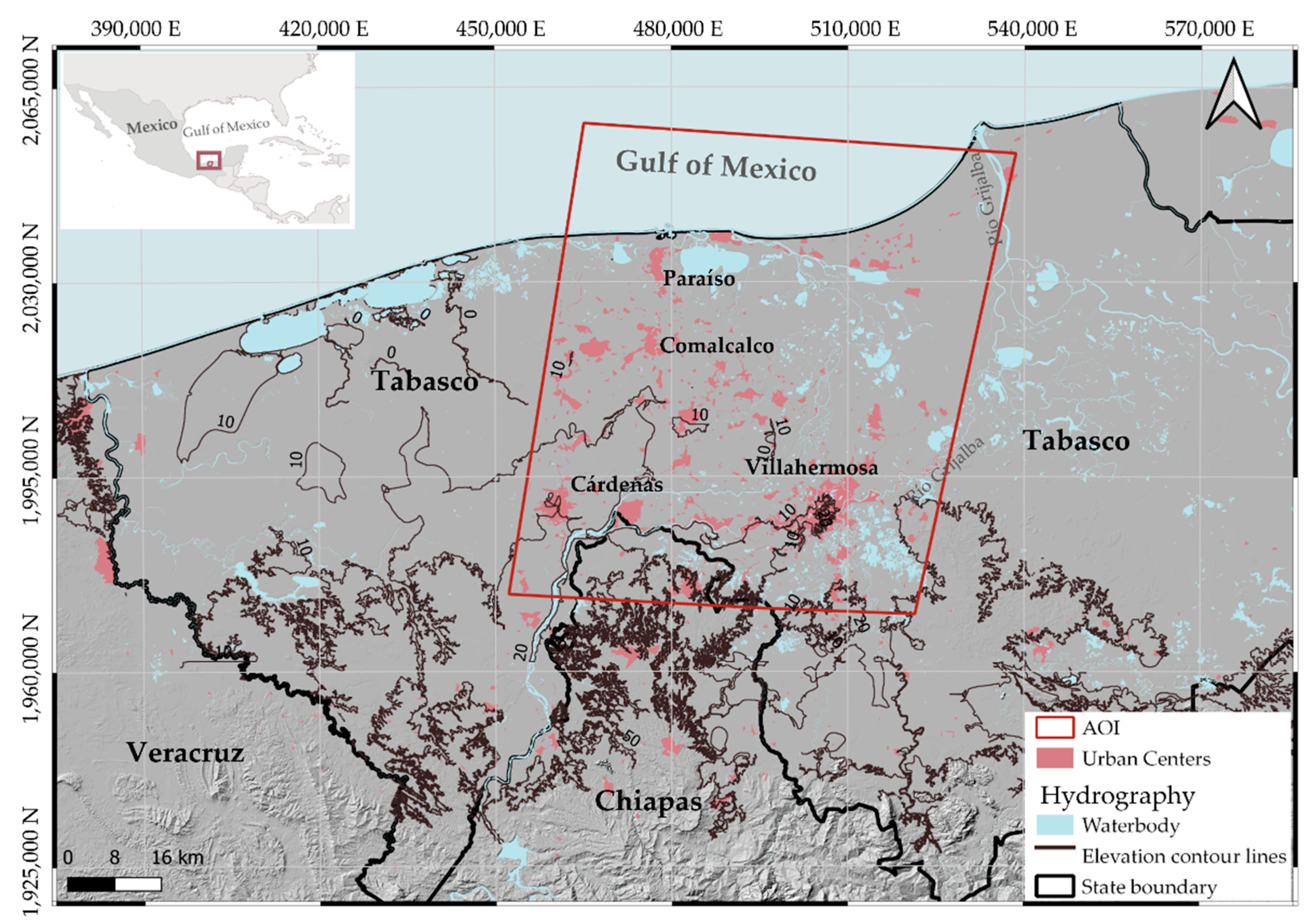 Land | Free Full-Text | Land Subsidence Detection in the Coastal Plain of Tabasco, Mexico Using Differential SAR Interferometry Land | Free Full-Text | Land Subsidence Detection in the Coastal Plain of Tabasco, Mexico Using Differential SAR Interferometry