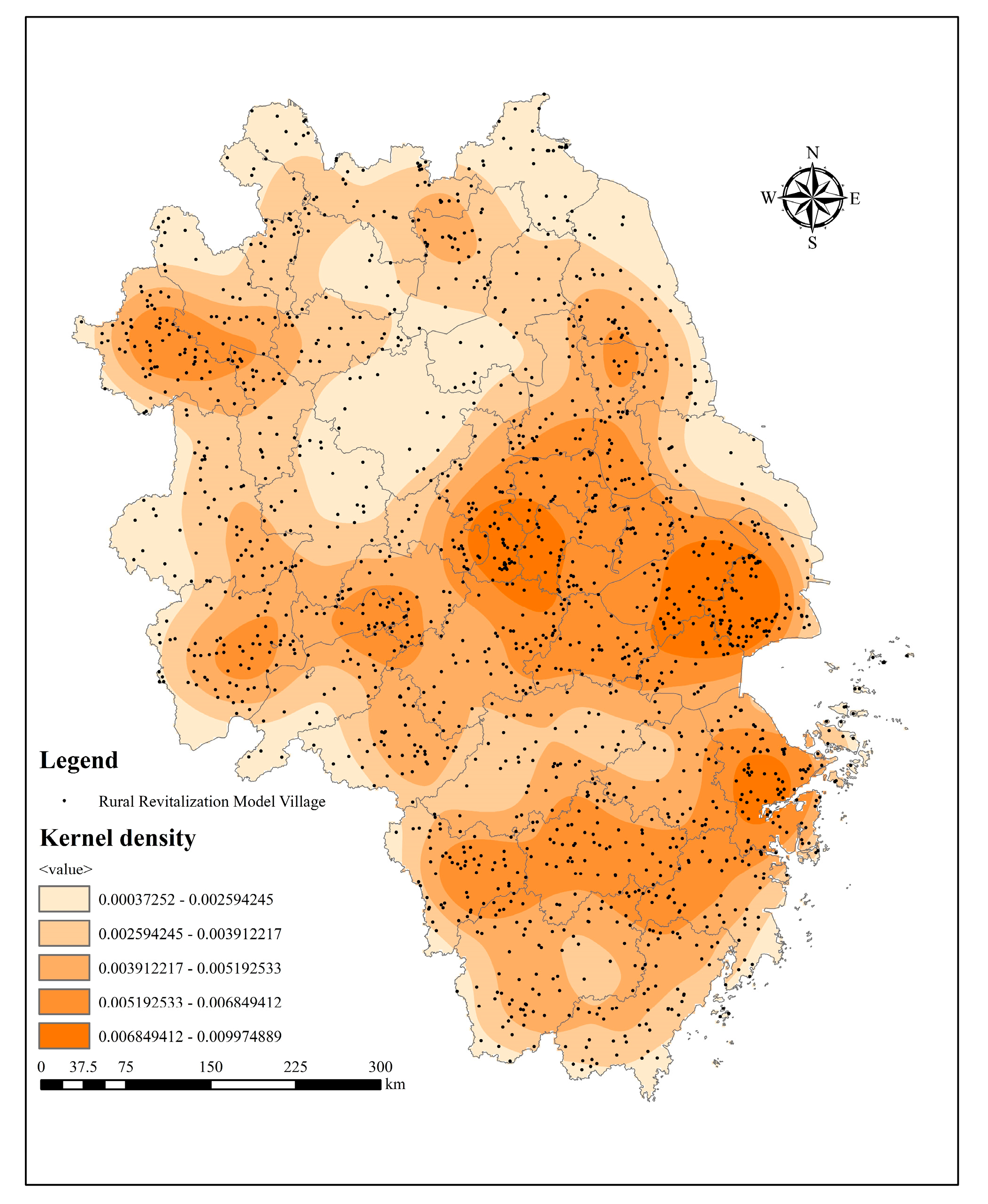 Spatial Distribution Characteristics and Driving Factors of Rural ...