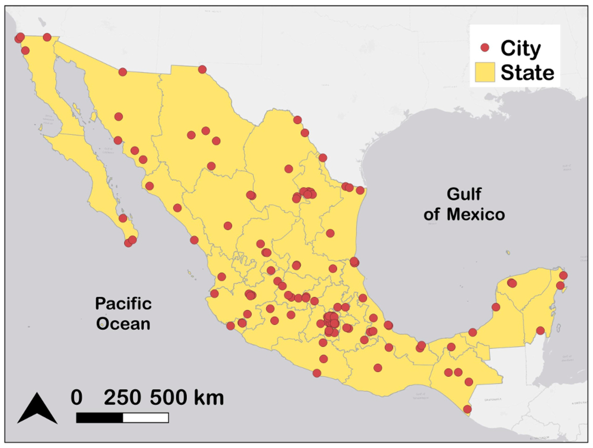 Mexico States Population