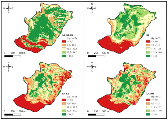 Extrapolation of Digital Soil Mapping Approaches for Soil Organic ...