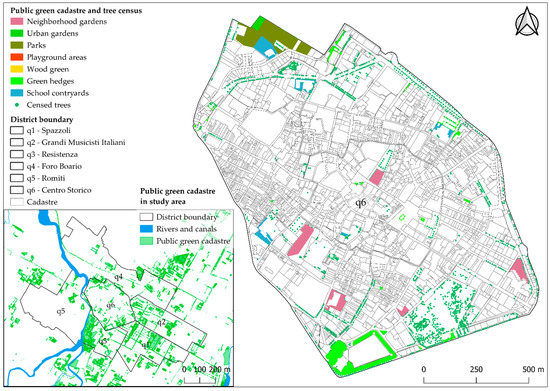 Characterization and Mapping of Public and Private Green Areas in the ...