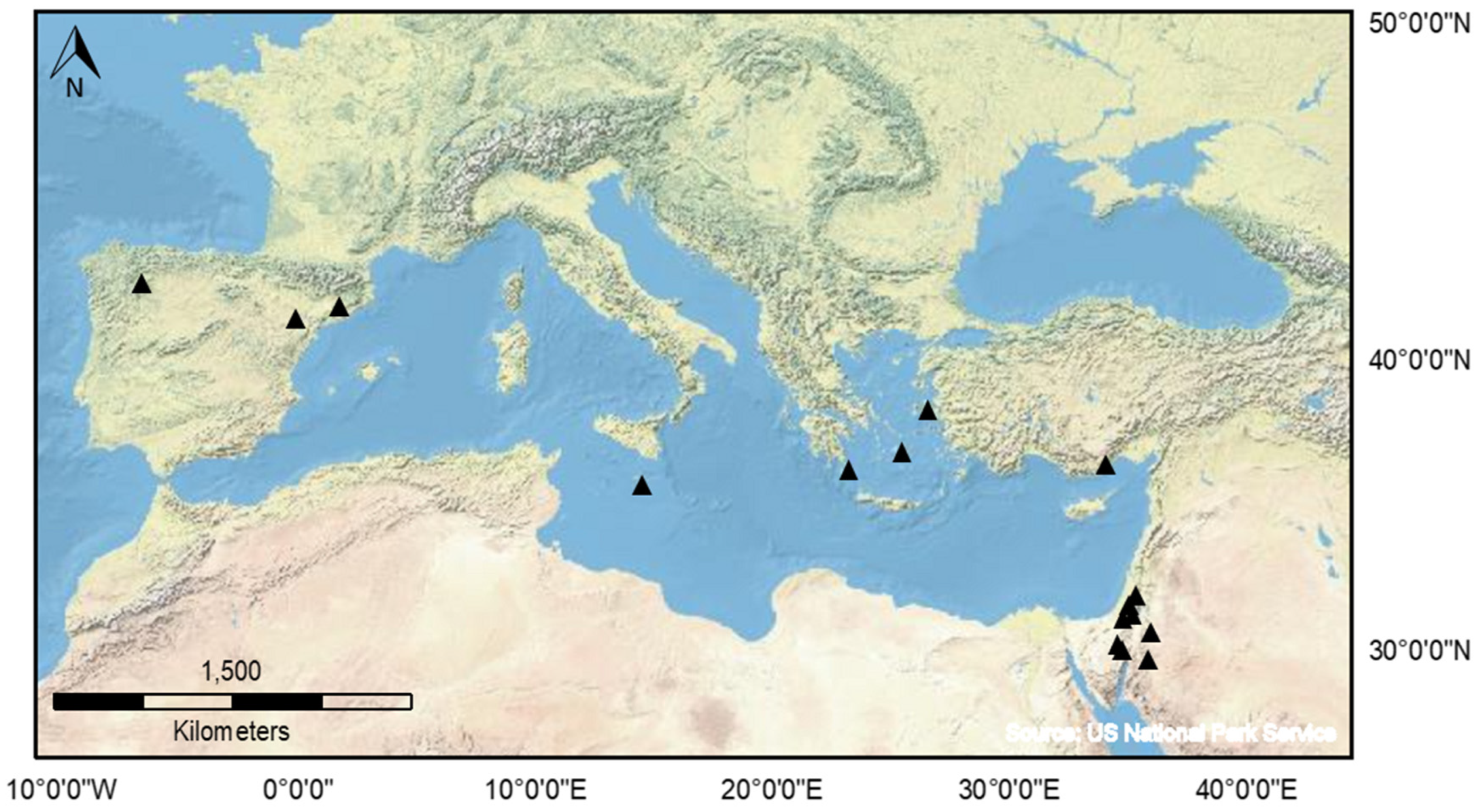 Dating Agricultural Terraces in the Mediterranean Using 