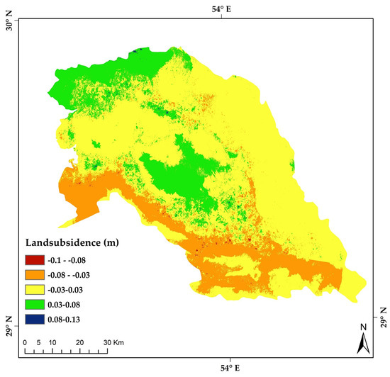 Land Free FullText Land Subsidence Susceptibility Mapping Using
