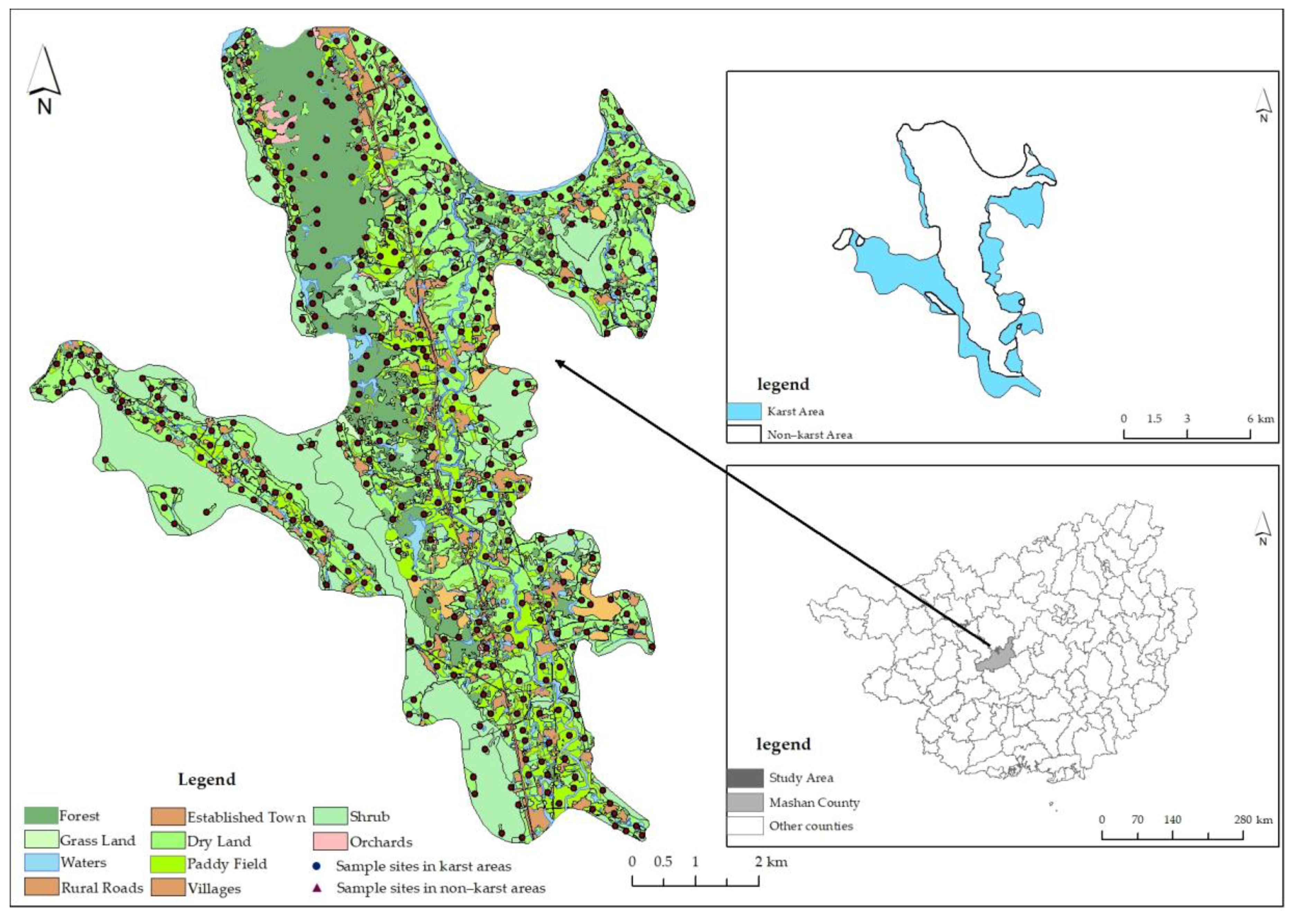 The Characteristics of Soil C, N and P and Stoichiometric The Characteristics of Soil C, N and P and Stoichiometric