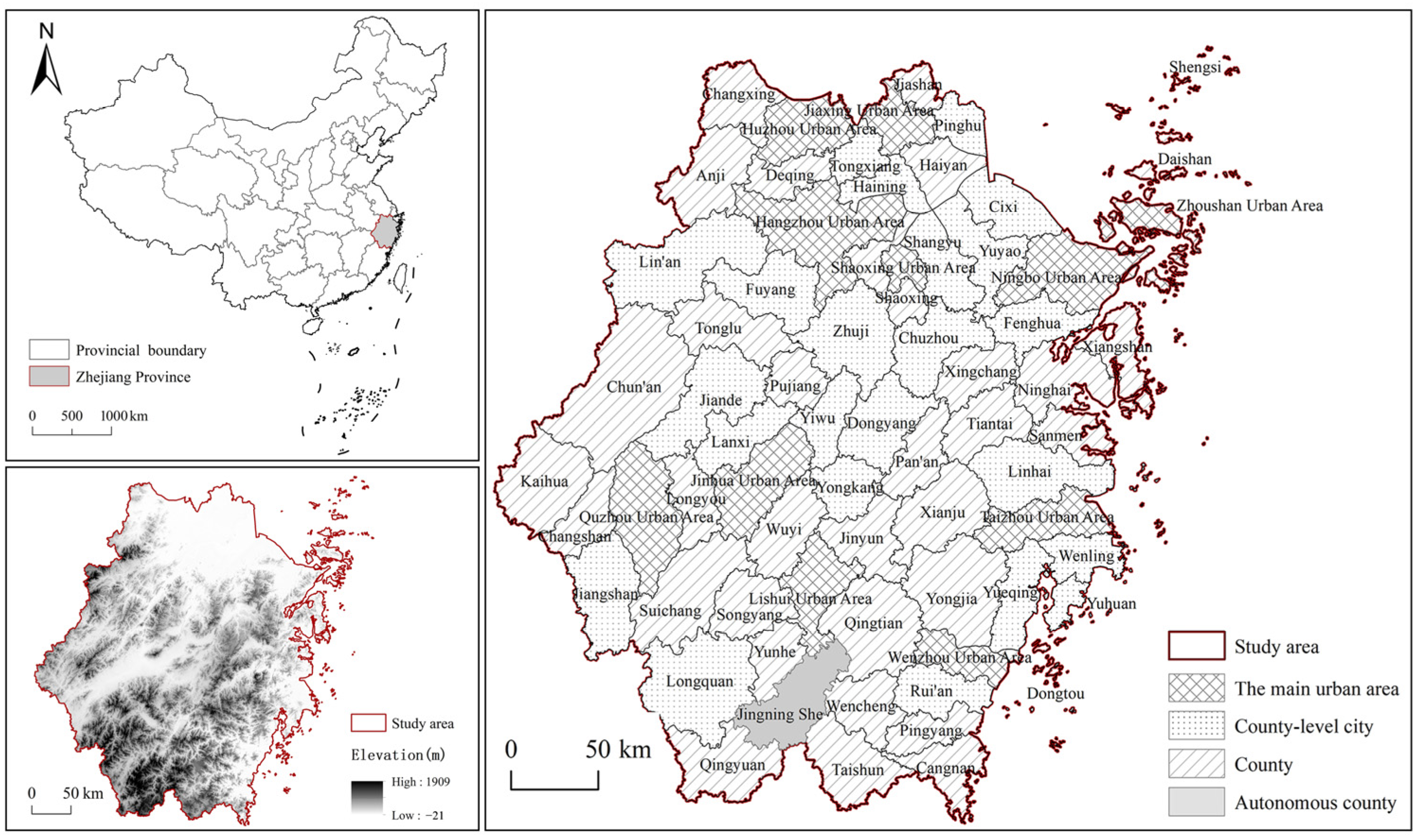 Examining the Decoupling of Economic Growth with Land Expansion and Carbon Emissions in Zhejiang Province, China Examining the Decoupling of Economic Growth with Land Expansion and Carbon Emissions in Zhejiang Province, China