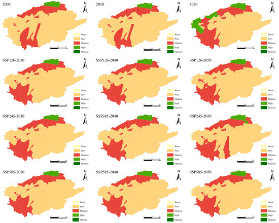 Predicting Land-Use Change Trends and Habitat Quality in the