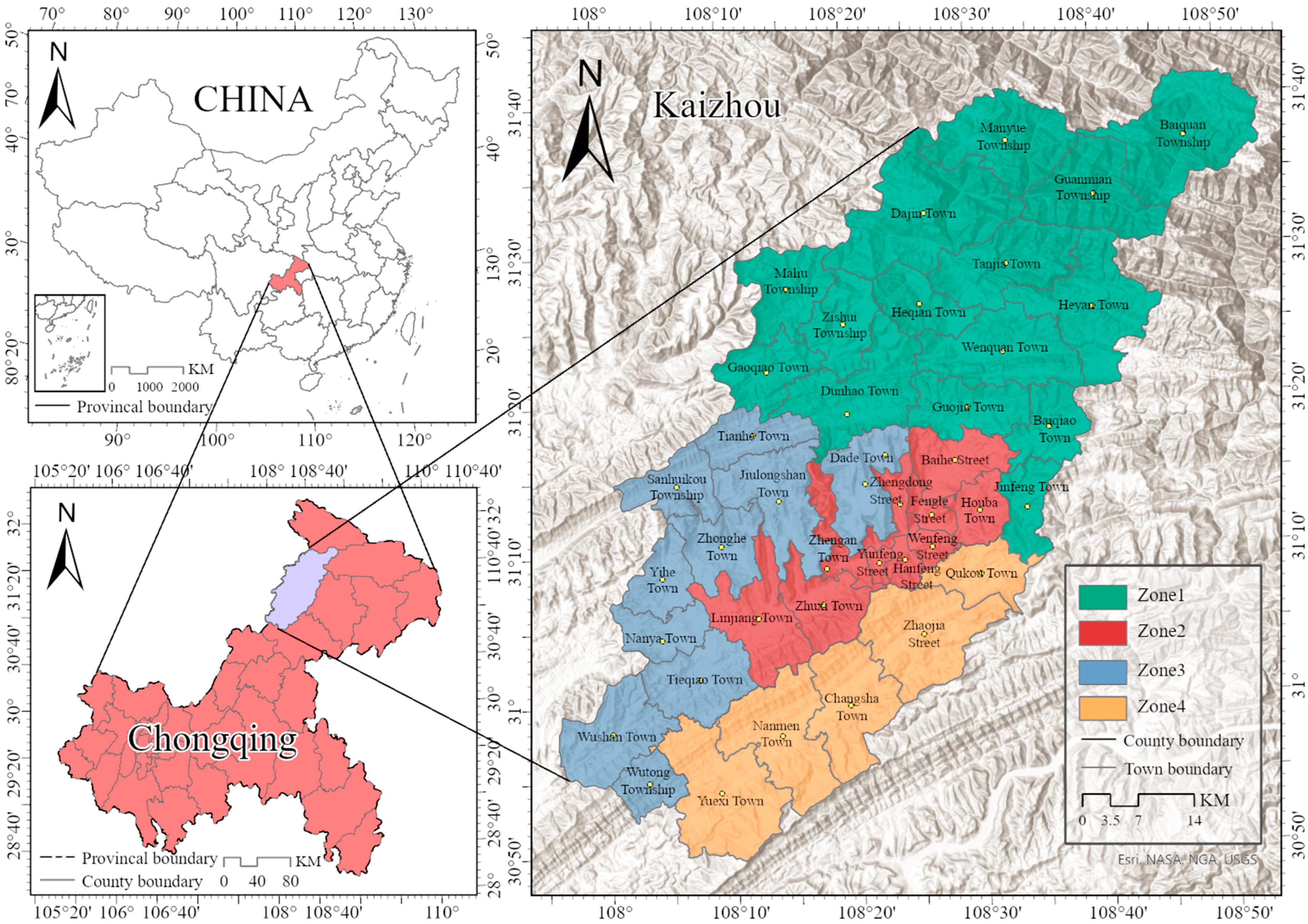 Spatial Pattern and Influence Mechanisms of Forest Land