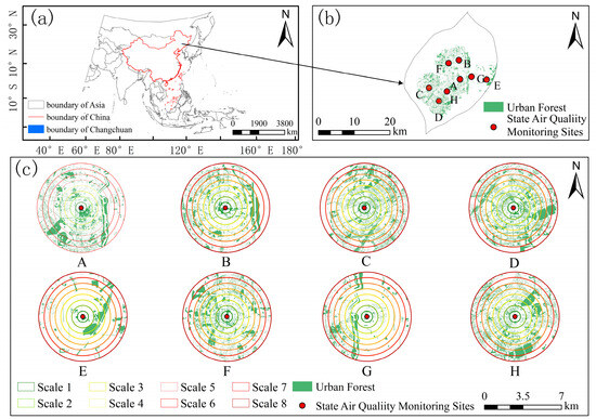 Dynamic Changes of Air Particle Pollutants and Scale