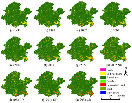 レコード Spatiotemporal Characteristics and Habitat Quality Analysis