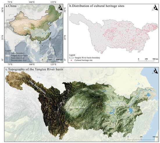 Spatiotemporal Distribution of Cultural Heritage in Relation