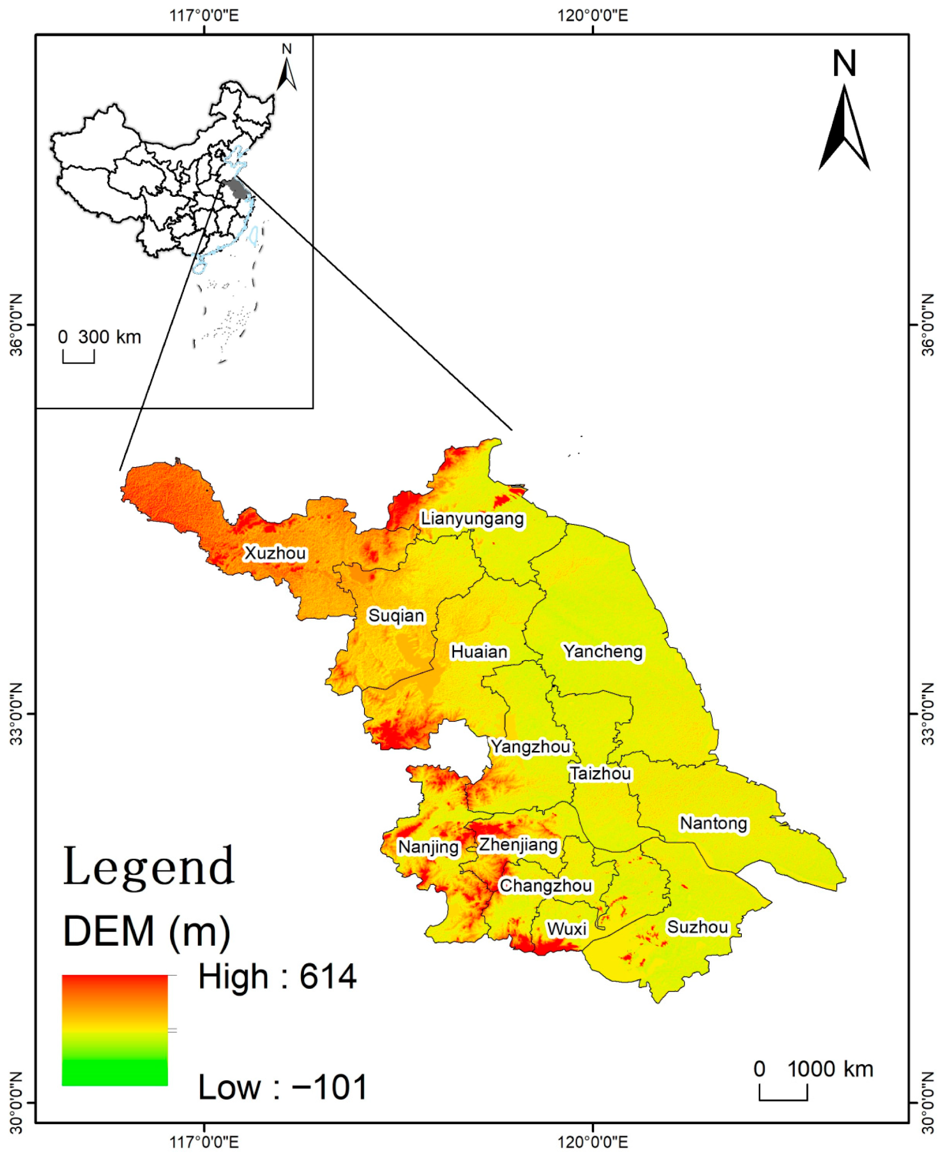 Spatiotemporal Evolution and Influencing Factors of A-Level