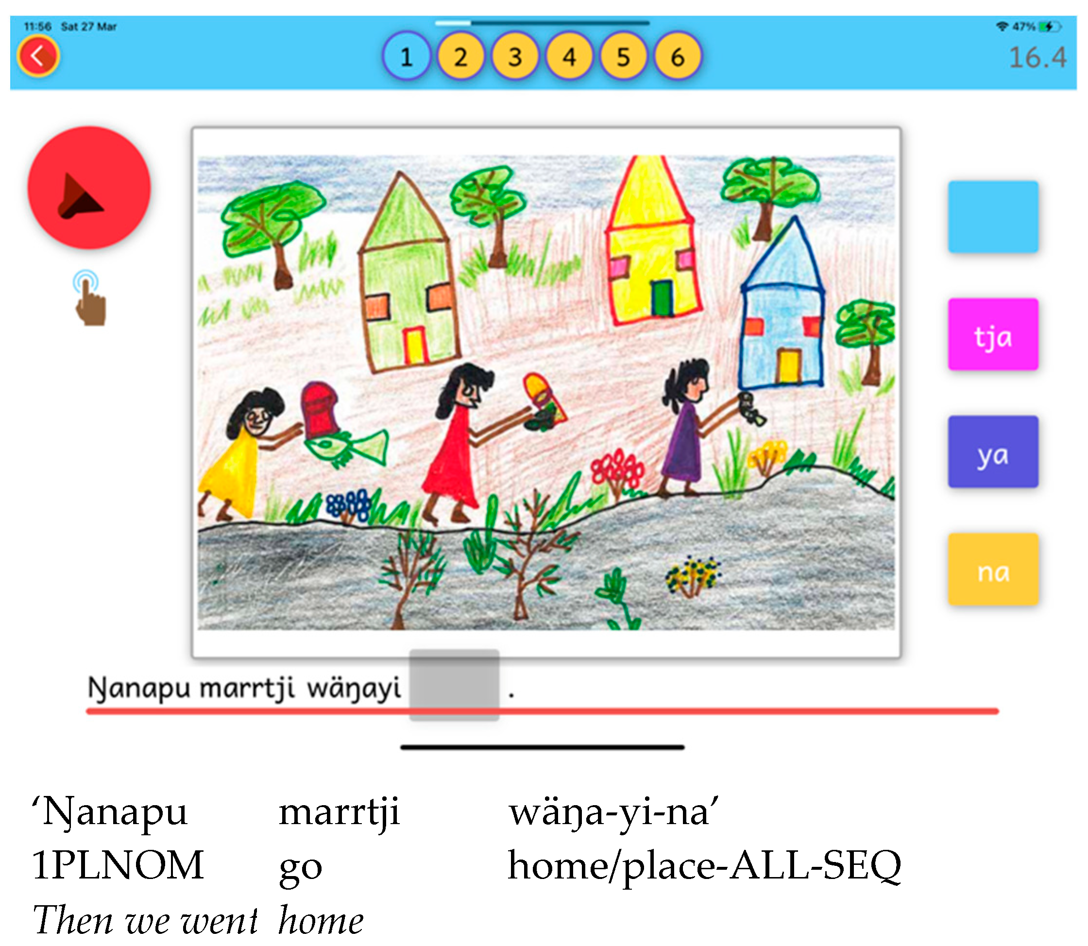 Languages Free Full Text Interdisciplinary And Intercultural Development Of An Early Literacy App In Dhuwaya Html