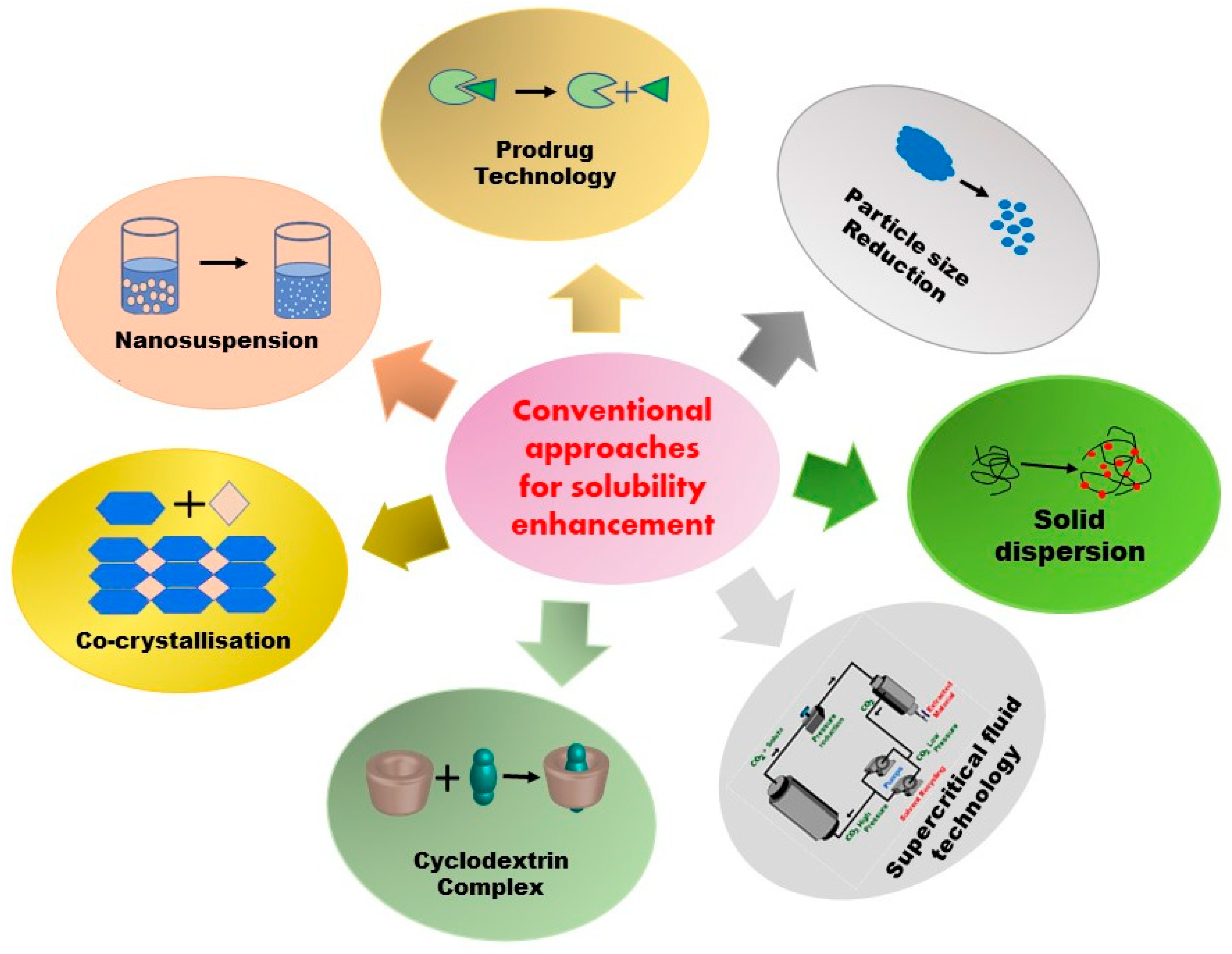 Life Free FullText Advancement in Solubilization Approaches A