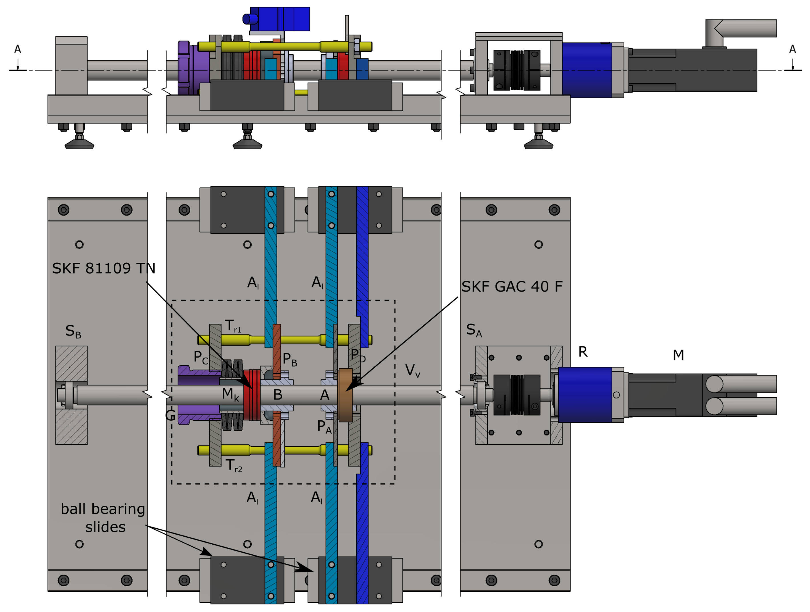 Machines Free FullText A Power Recirculating Test Rig for Ball