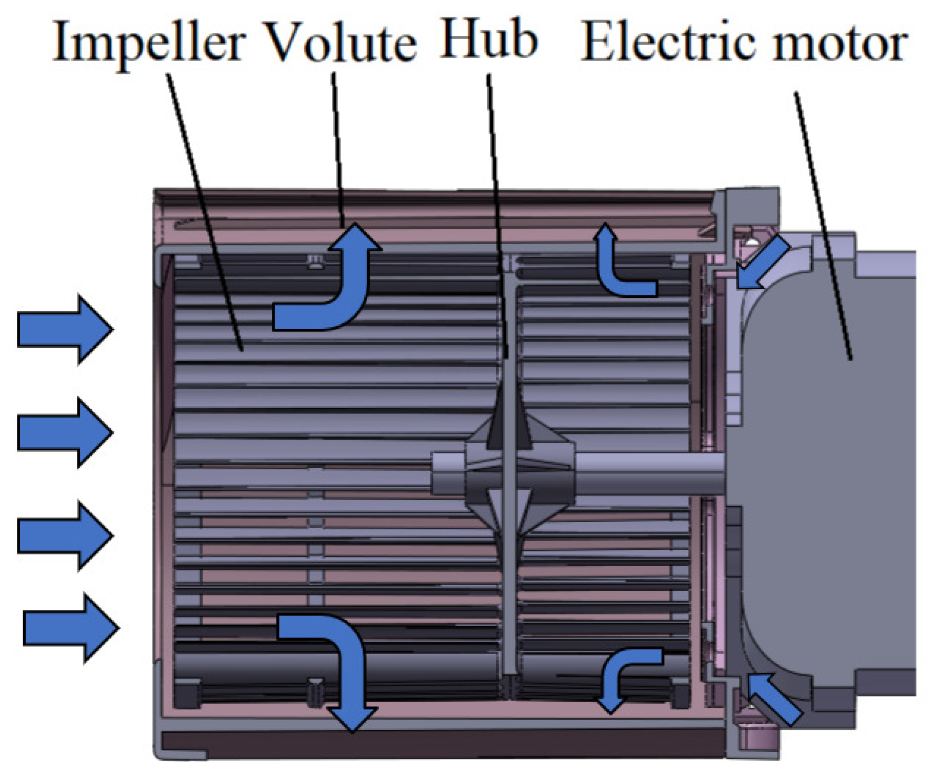 Machines Free FullText Flow Capacity Optimization of a Squirrel