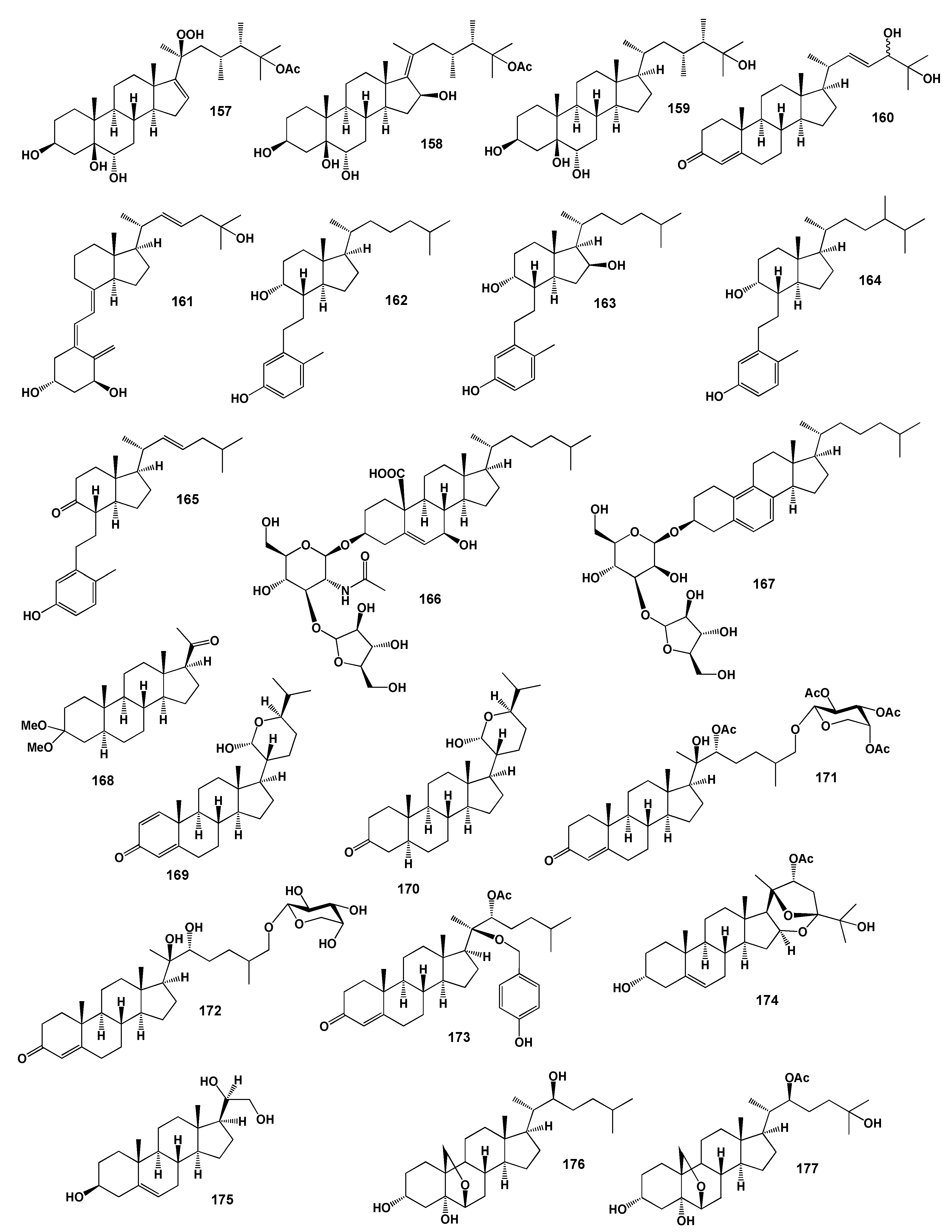 Marine Drugs Free Full Text Chemical Diversity Of Soft Coral Steroids And Their Pharmacological Activities Html