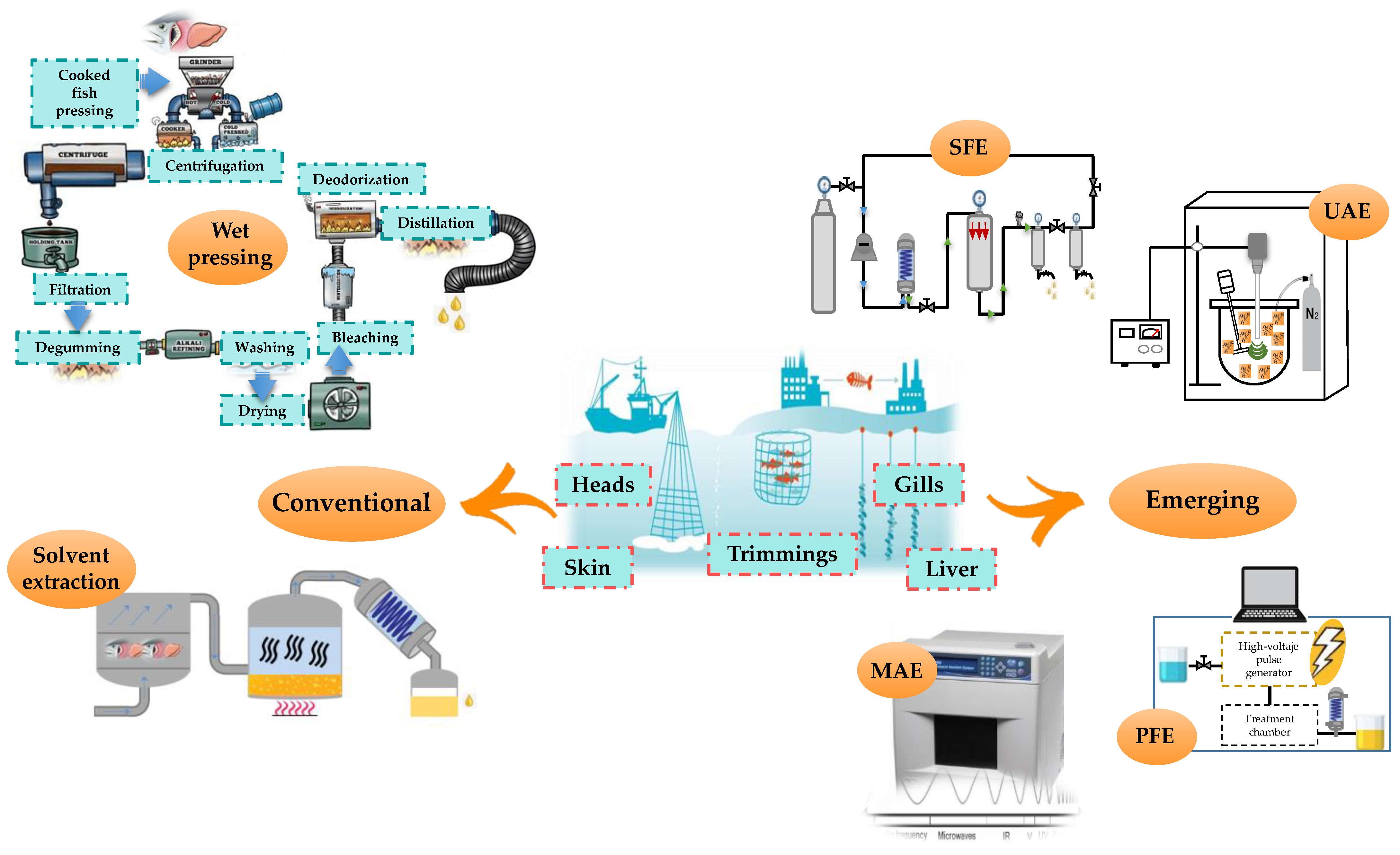 Marine Drugs Free FullText Omega3Rich Oils from Marine Side