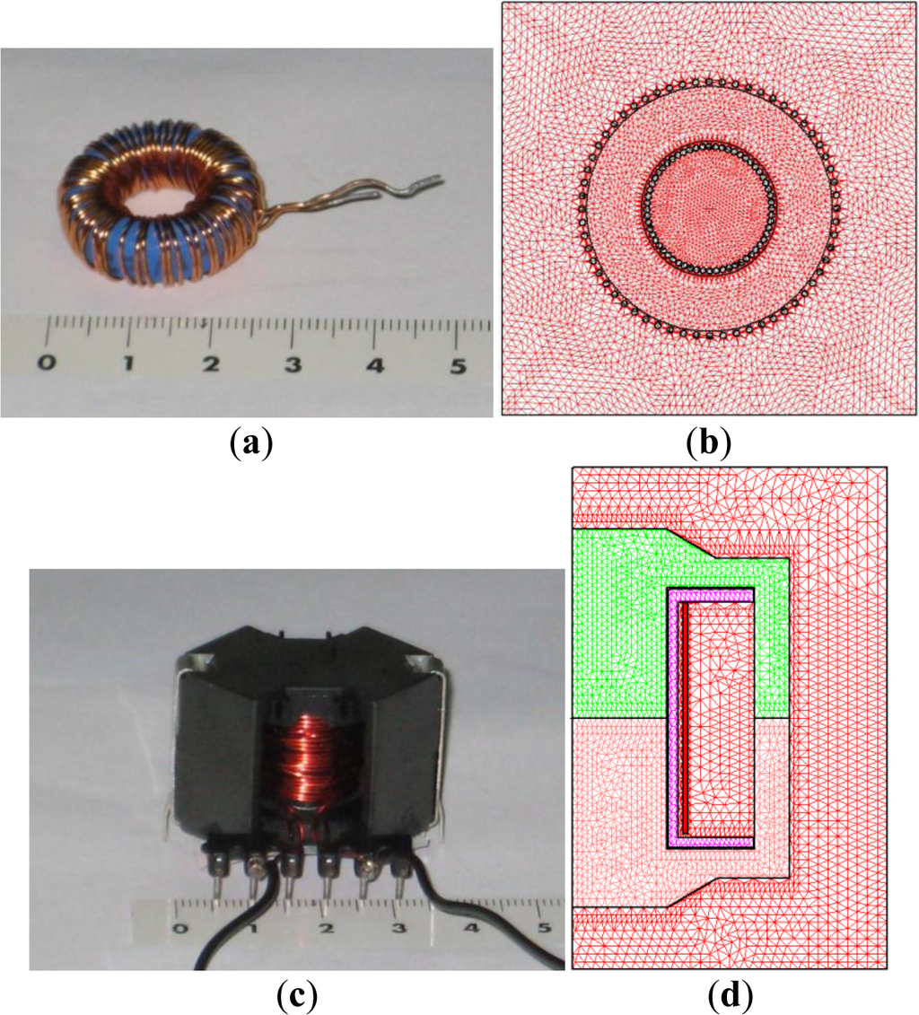 Materials Free FullText Simulation of Waveforms of a Ferrite