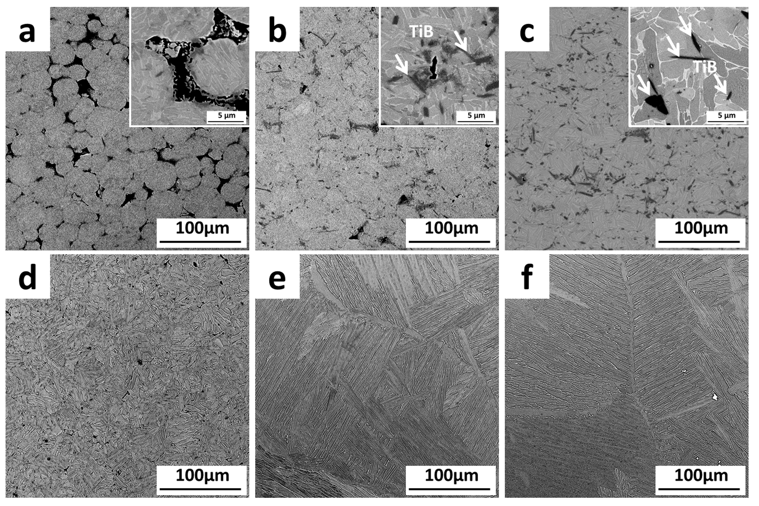 Microstructure and Mechanical Behaviors of Titanium Matrix Composites
