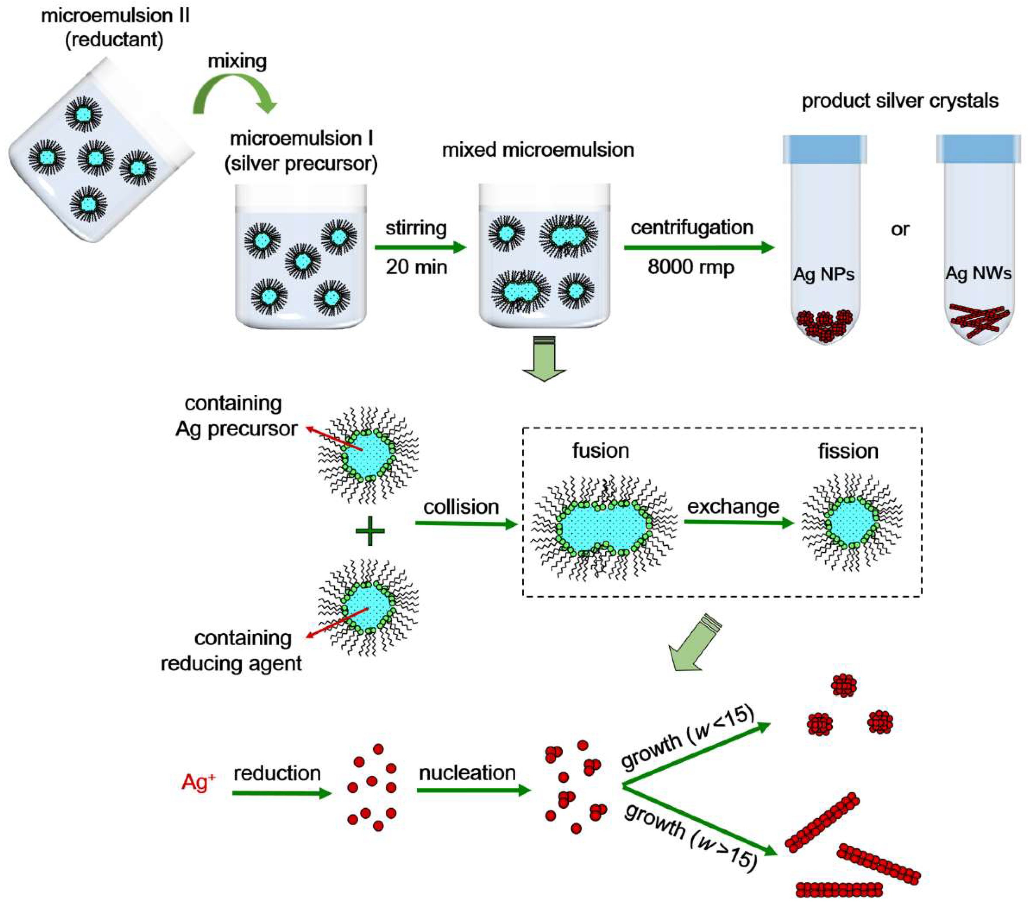 silver nanoparticles synthesis