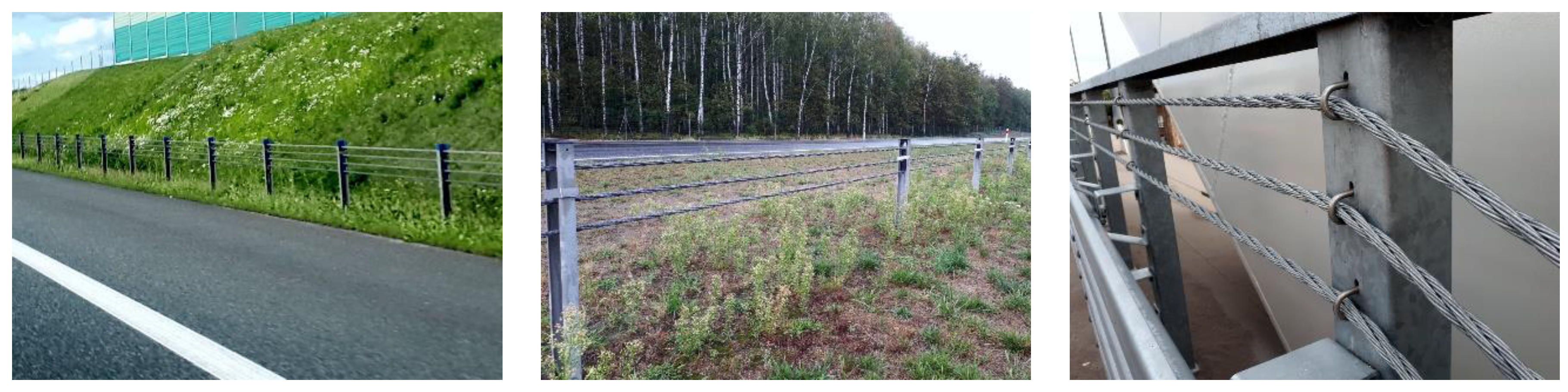wire rope crash barrier free sample