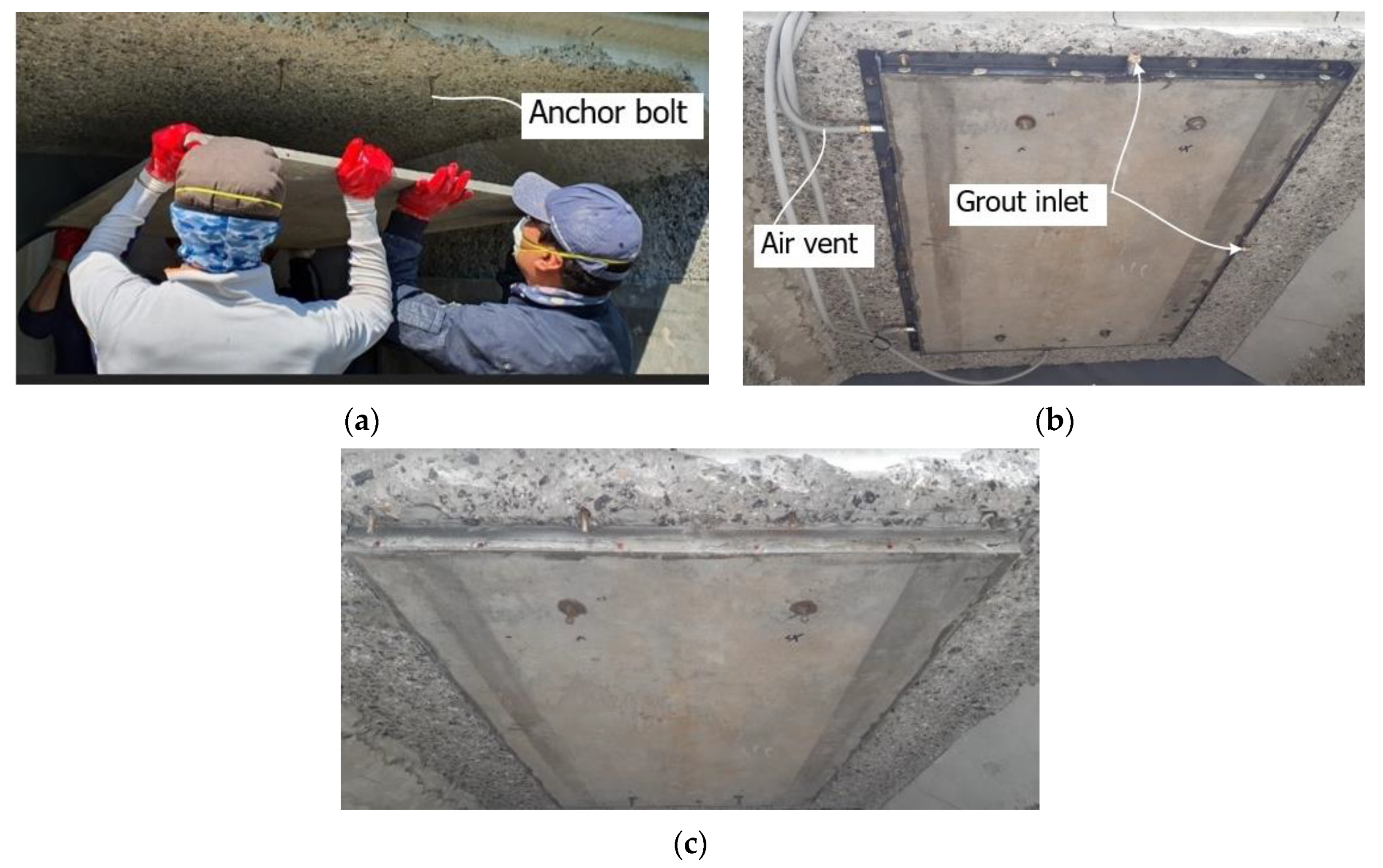 Materials Free Full Text Strengthening Of Concrete Element With Precast Textile Reinforced Concrete Panel And Grouting Material Html