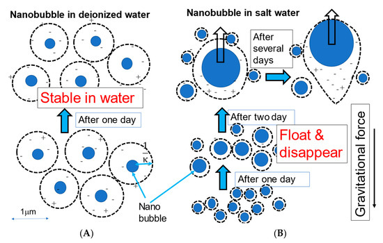 Nanobubble sizes and properties