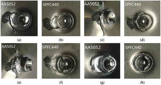 Joining Properties of SPFC440/AA5052 Multi-Material Self-Piercing