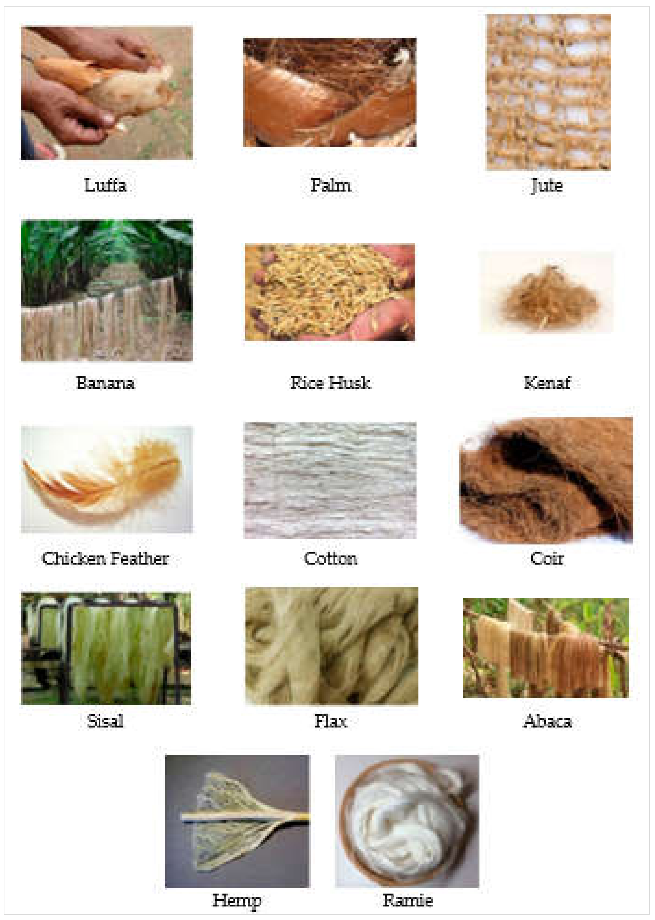 Materials | Free Full-Text | A Comprehensive Review of Types, Properties, Treatment Methods and Application of Plant Fibers in Construction and Building Materials Materials | Free Full-Text | A Comprehensive Review of Types, Properties, Treatment Methods and Application of Plant Fibers in Construction and Building Materials