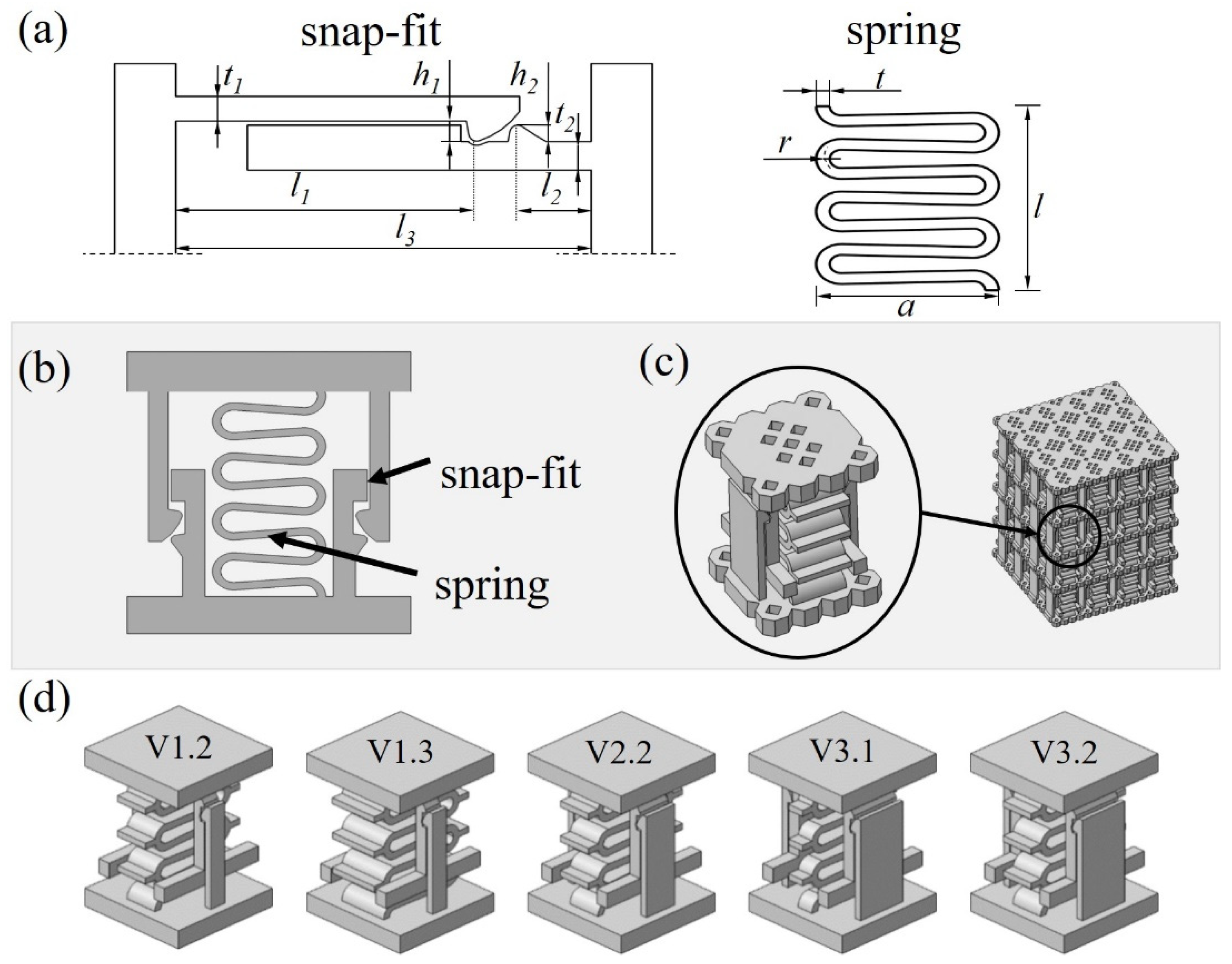 Design and Manufacturing of a MetalBased Mechanical Metamaterial with Tunable Damping Properties