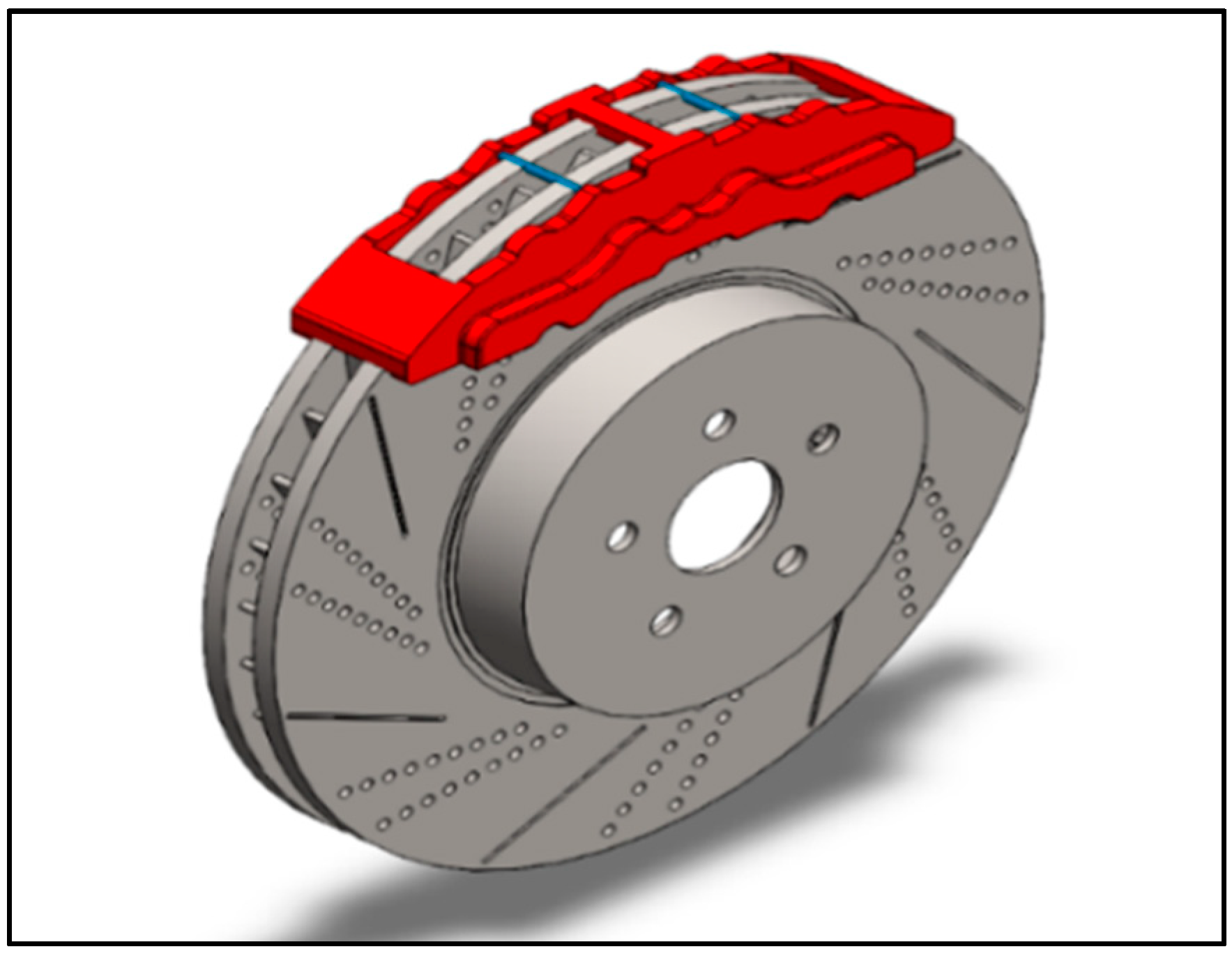 ThermoMechanical Behavior of Aluminum Matrix Automobile Disc Brake Rotor Using