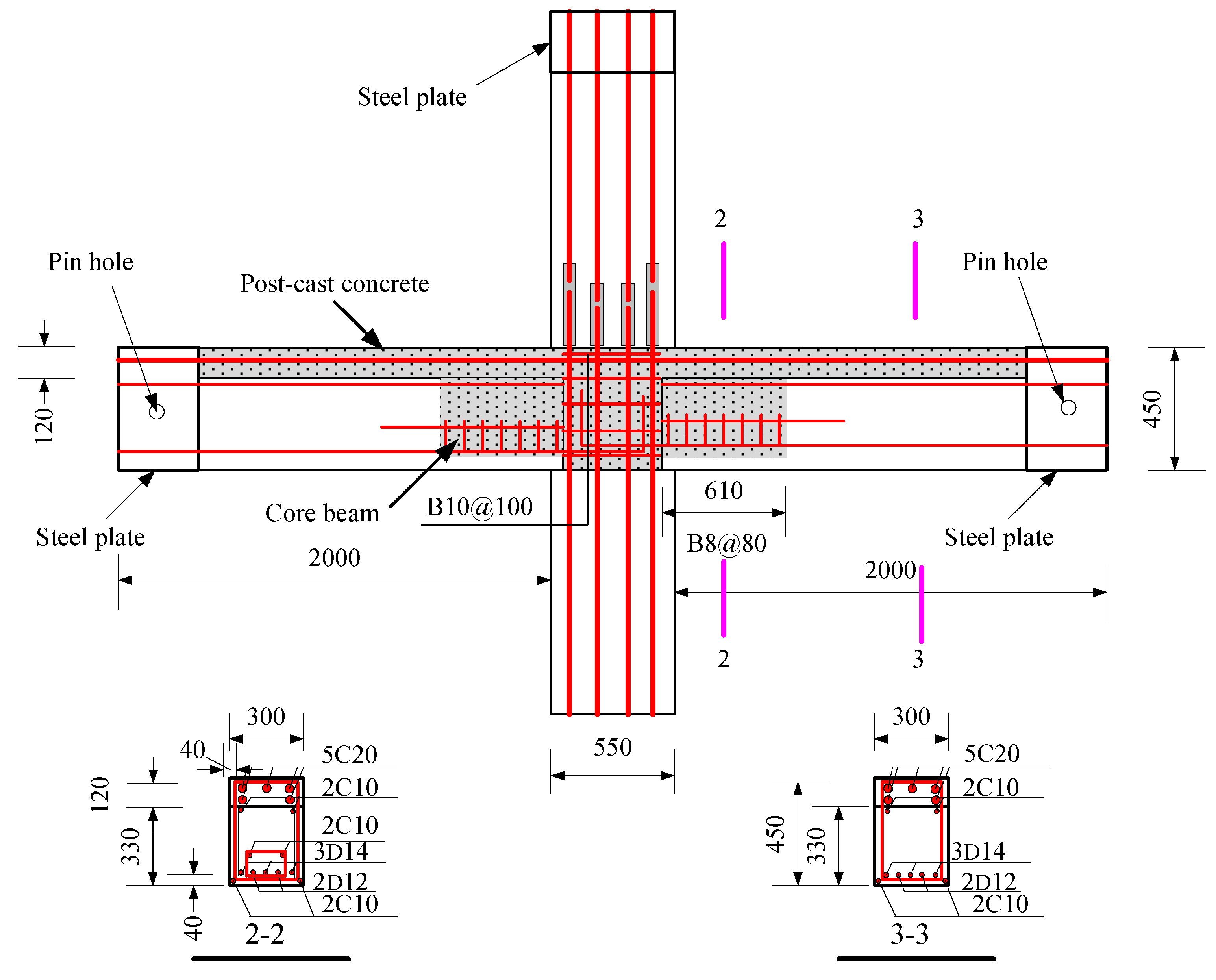 Materials Free Full Text Seismic Performance Of Precast Concrete Frame Beam Column Connections With High Strength Bars Materials Free Full Text Seismic Performance Of Precast Concrete Frame Beam Column Connections With High Strength Bars