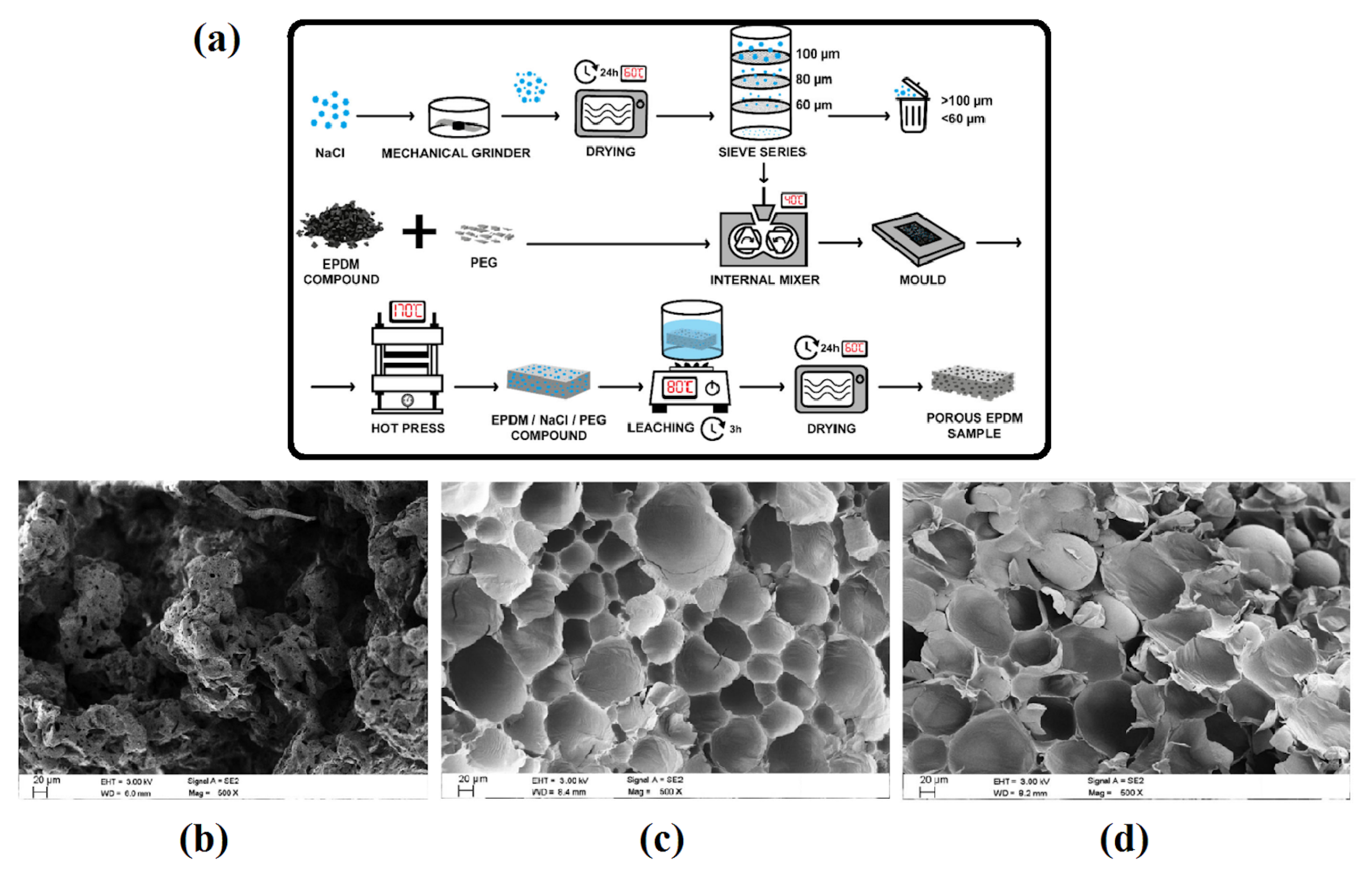Morphological, Mechanical and Thermal Properties of Rubber
