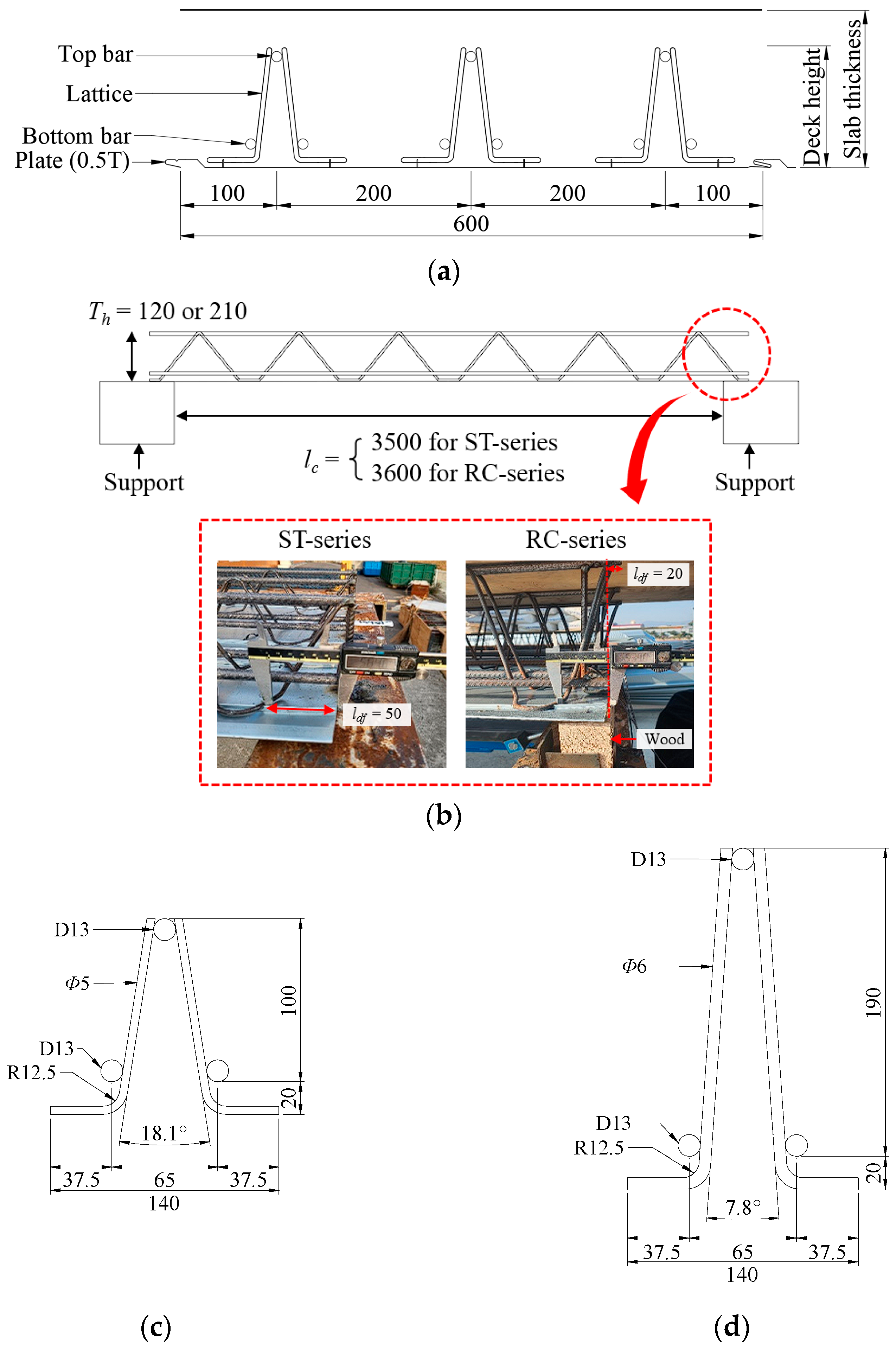 Materials Free FullText Deflection Test of WireIntegrated Steel