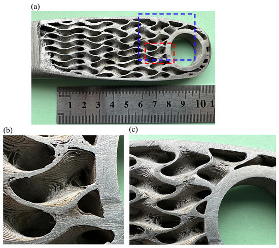 Application of Functionally Graded Shell Lattice as Infill