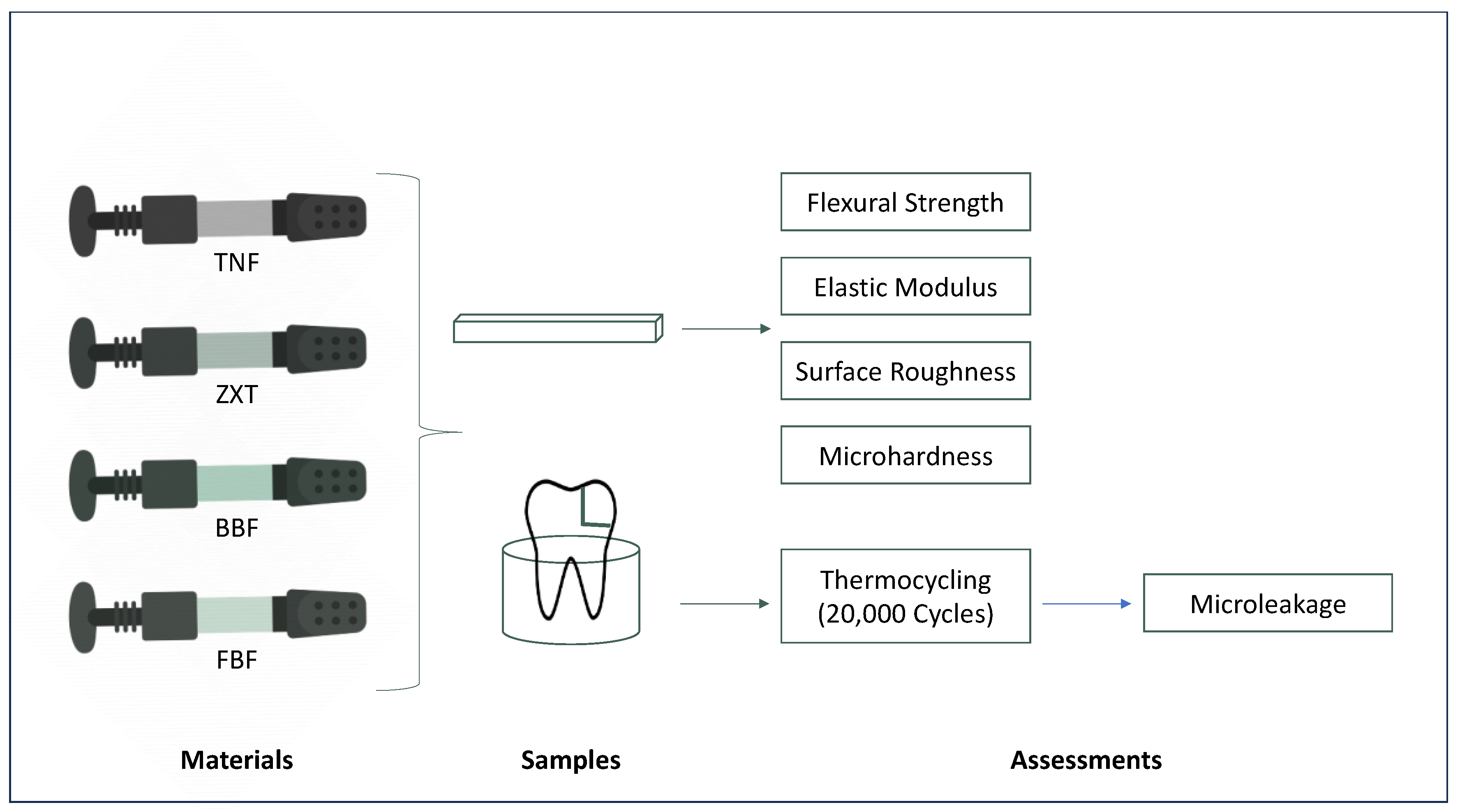 Materials Free FullText Comparison between Different BulkFill and
